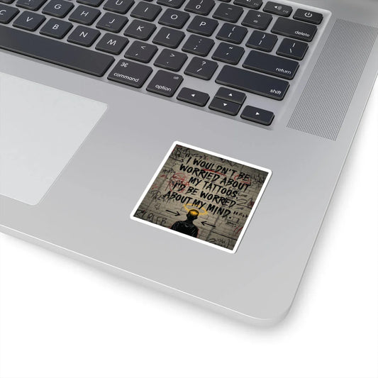 Mind Over Ink Sticker | White Edge Leela's Ink