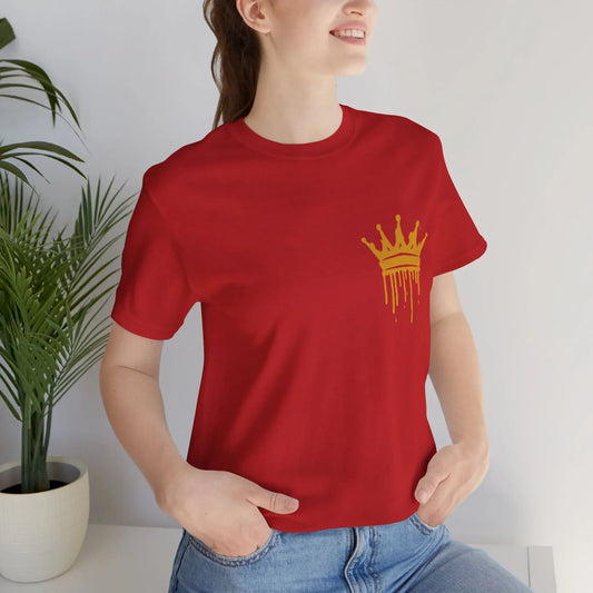 A Crown Is Ready Tee (Front Crown + Back Quote) Leela's Ink