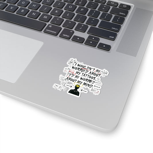 Mind Over Ink Die-Cut Sticker - No Background