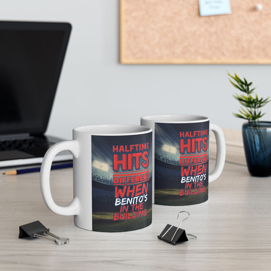 Halftime Hits Different Mug (11oz)