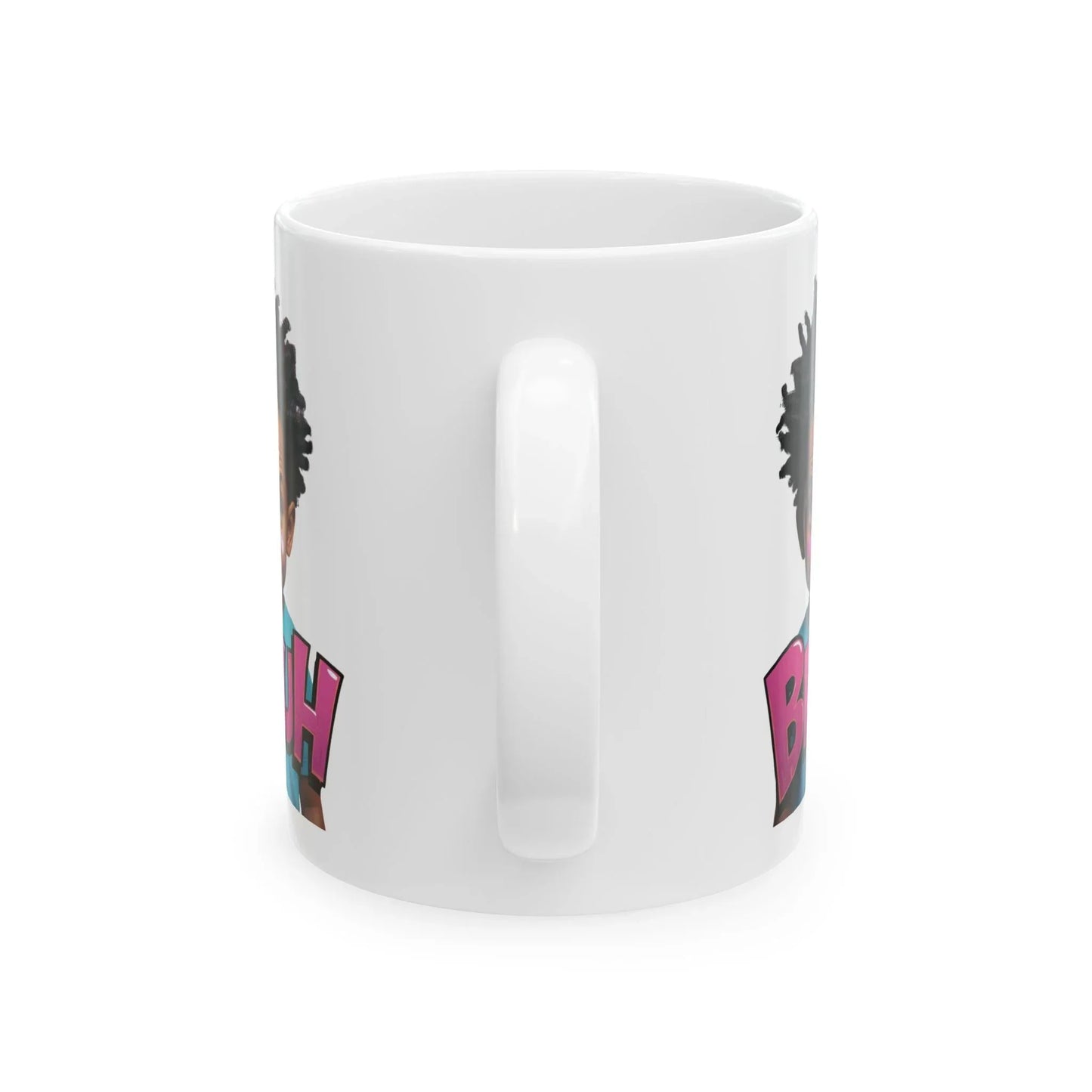 Bruh Kid Ceramic Mug – Funny Cartoon Character Coffee Cup (11oz) Leela's Ink