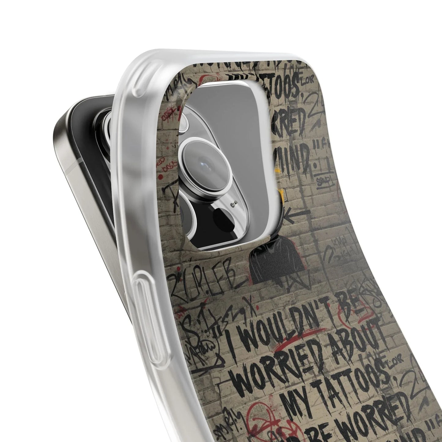 I’d Be Worried About My Mind – Statement Phone Case Leela's Ink