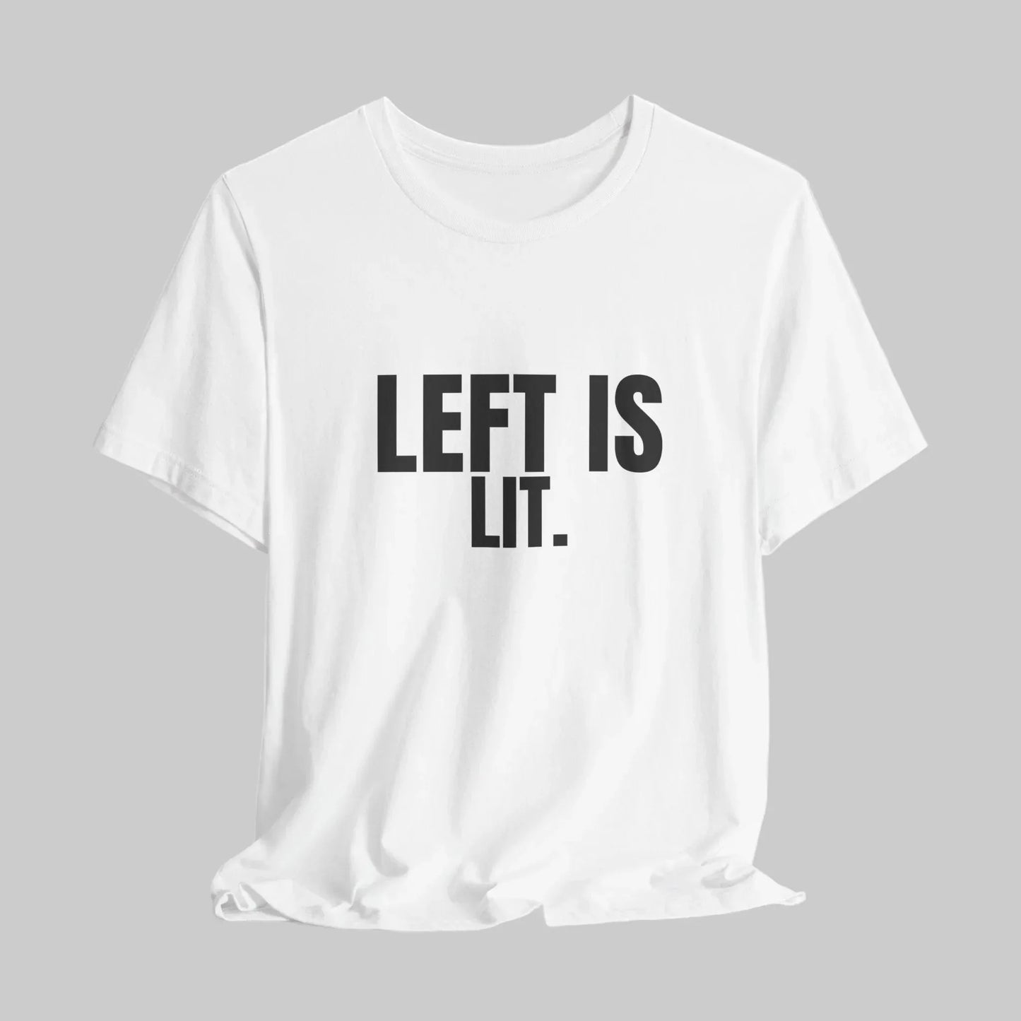 Left Is Lit Tee | Legacy Statement Leela's Ink