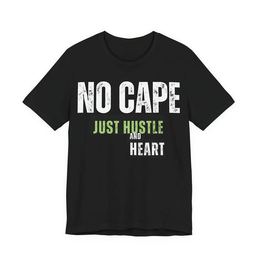 Just Hustle and Heart T‑Shirt – Motivational Graphic Tee for Go‑Getters Leela's Ink