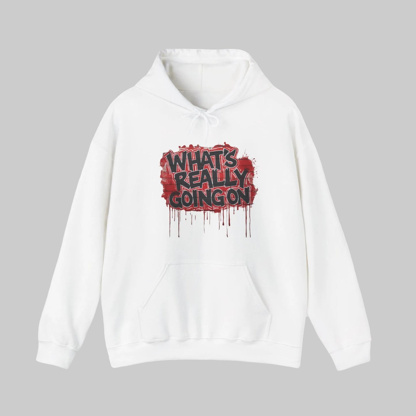 WHAT’S REALLY GOING ON Graffiti Hoodie — Truthwear Street Statement