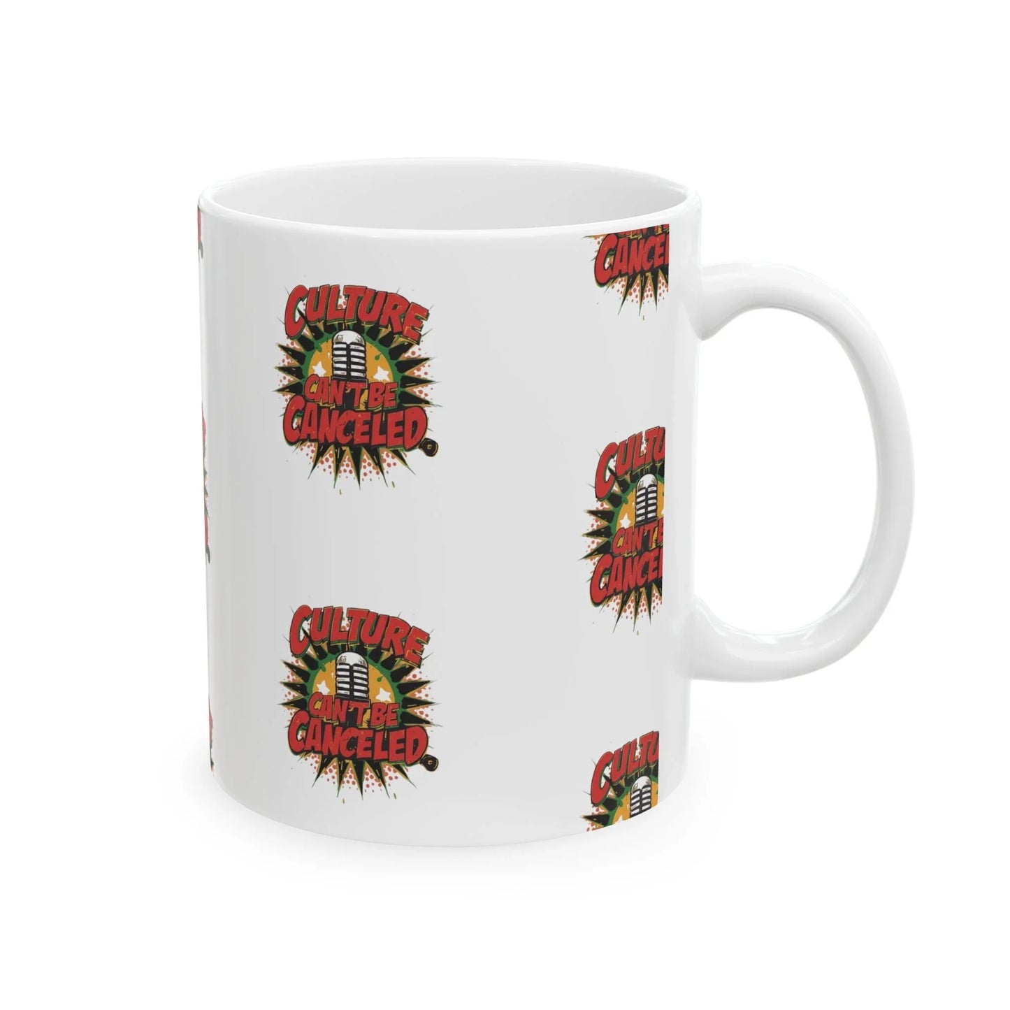 Culture Can’t Be Canceled Ceramic Mug (11oz) Leela's Ink