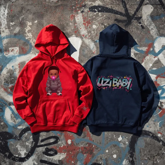 Uzi Baby Front & Back Hoodie