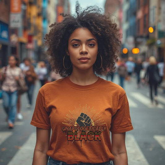Unapologetically Black Graphic Tee Leela's Ink