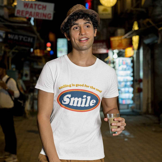 Smile Retro Graphic Tee