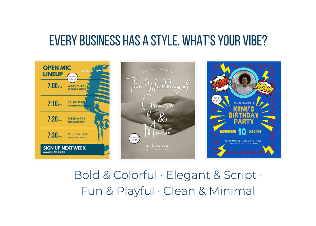 What Can a Flyer Do for Your Business? More Than You Think - Leela's Ink