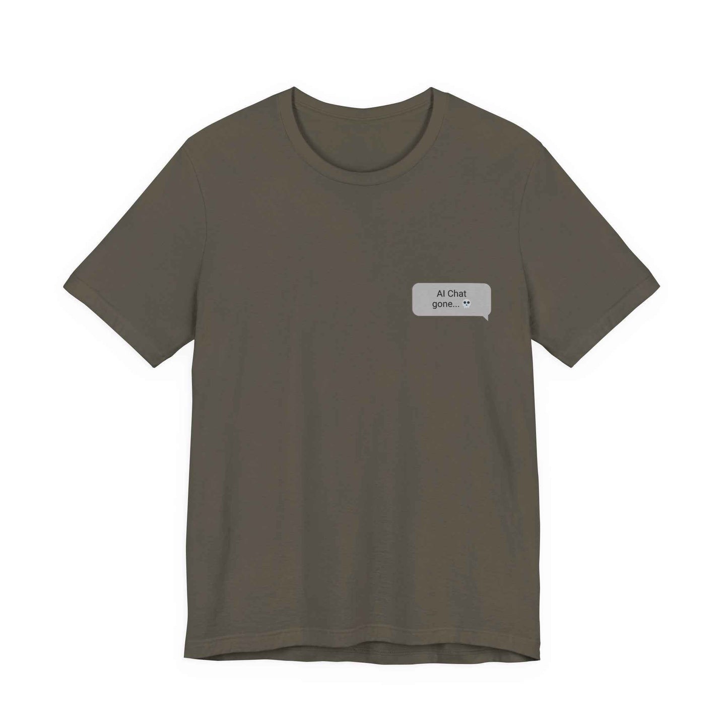 Chat Gone Wild Streetwear Graphic Tee — "is this a good idea? no. next question."