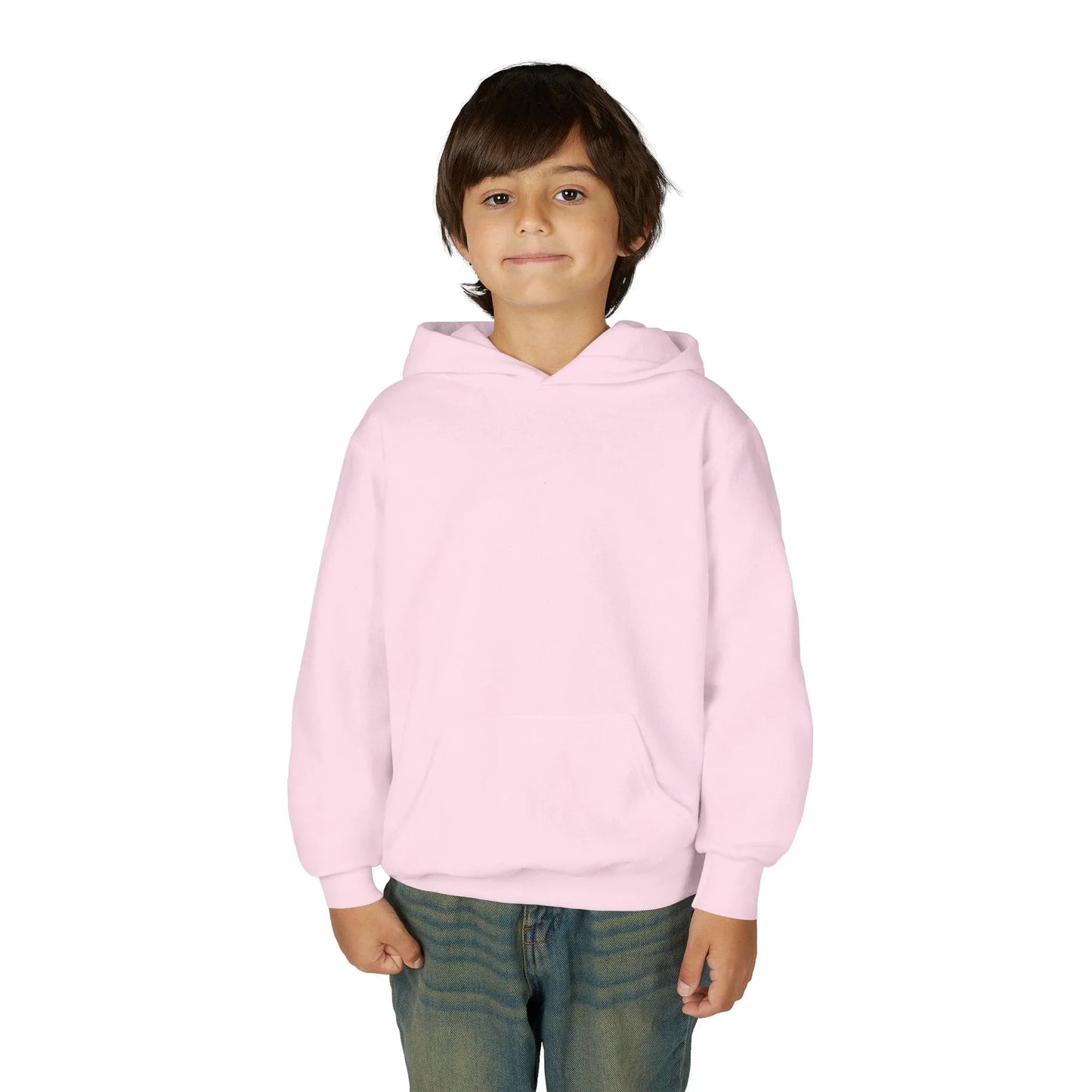 Youth Hoodie — "What Tha" Funny Kid Expression Graphic Pullover Printify