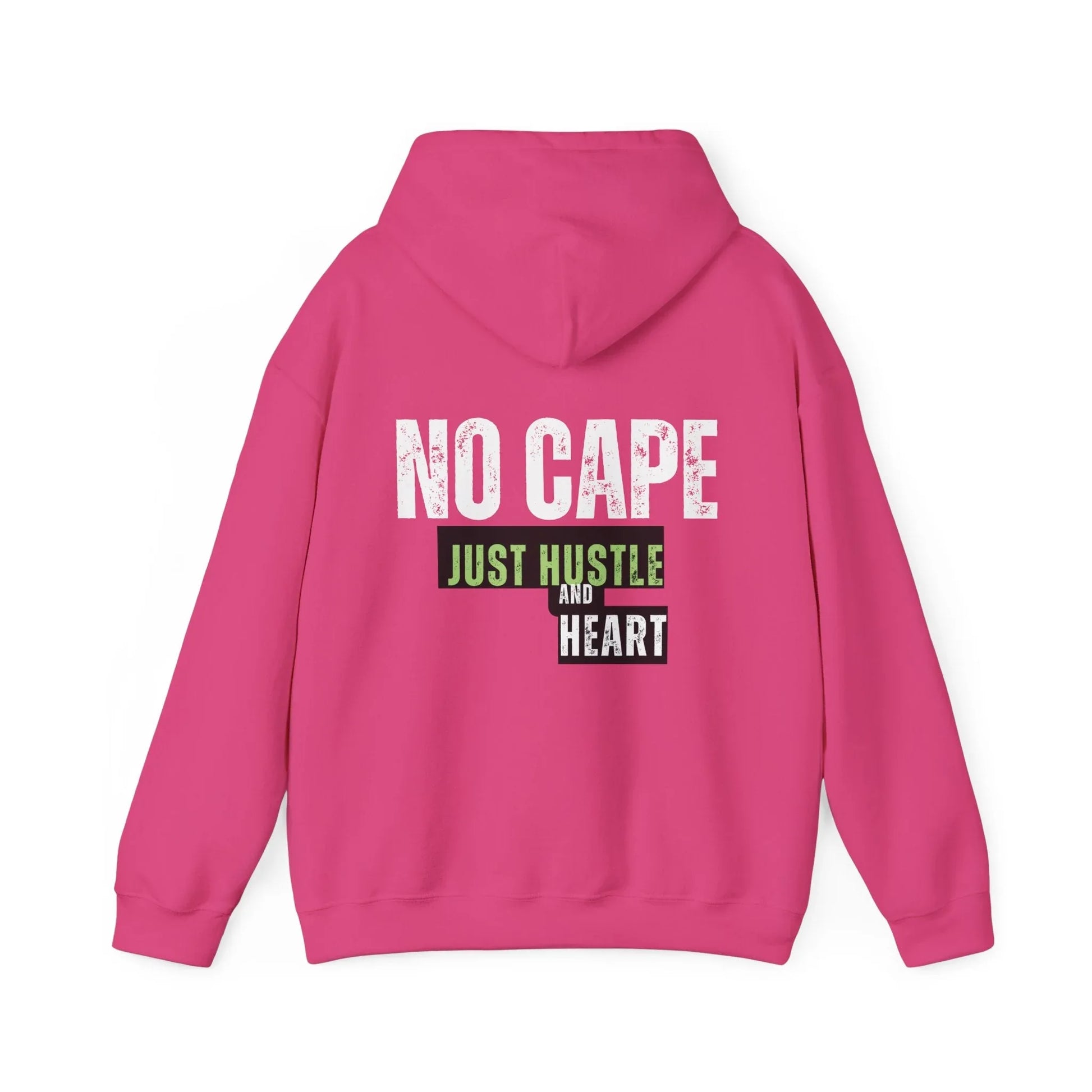 Hustle and Heart Hoodie — "Just Hustle and Heart" Motivational Pullover Printify