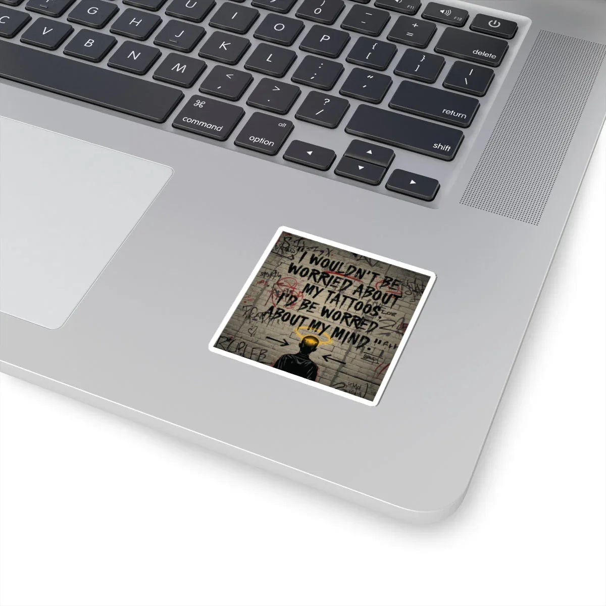 Mind Over Ink Sticker | White Edge Leela's Ink