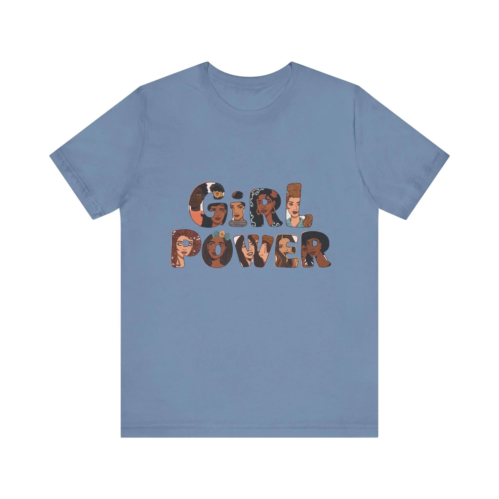 Girl Power Graphic Tee – Floral Retro Feminist Streetwear | Leela's Ink

