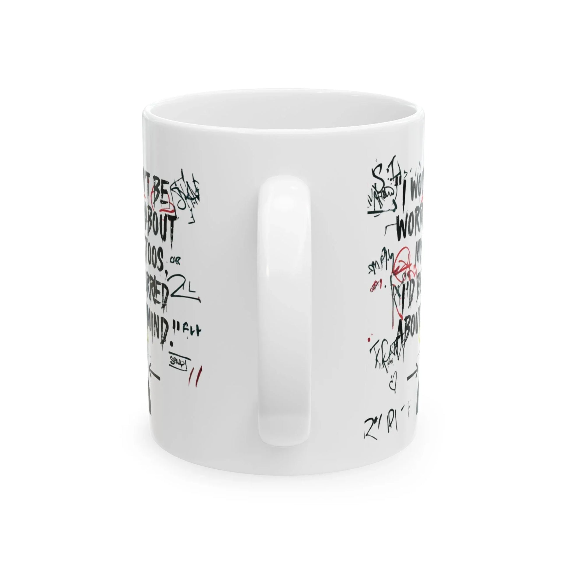 Mind Over Ink Ceramic Mug - No Background (11oz) Leela's Ink
