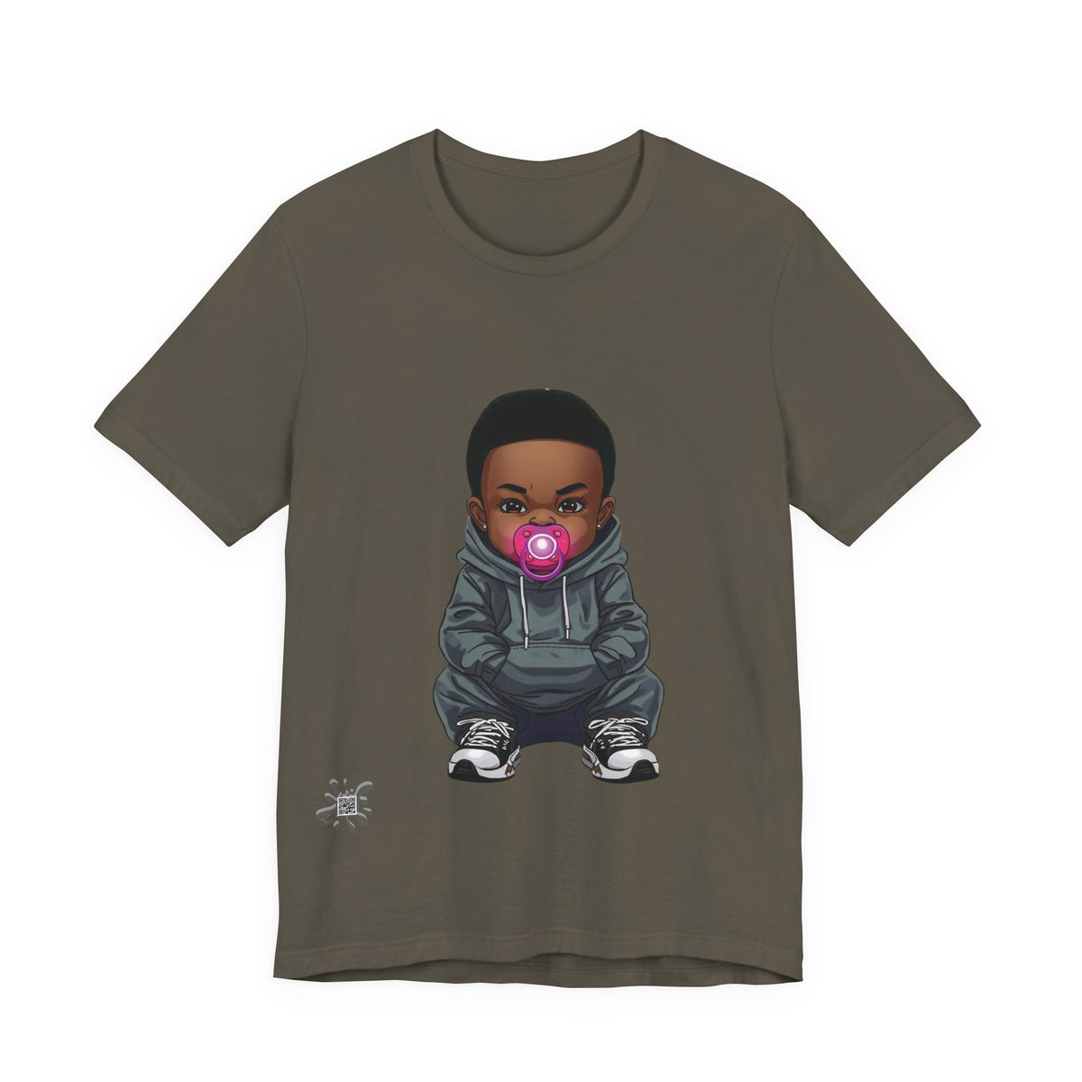 Uzi Baby "Baby Boy" Graphic T-Shirt | Urban Streetwear T-Shirt | Leela's Ink