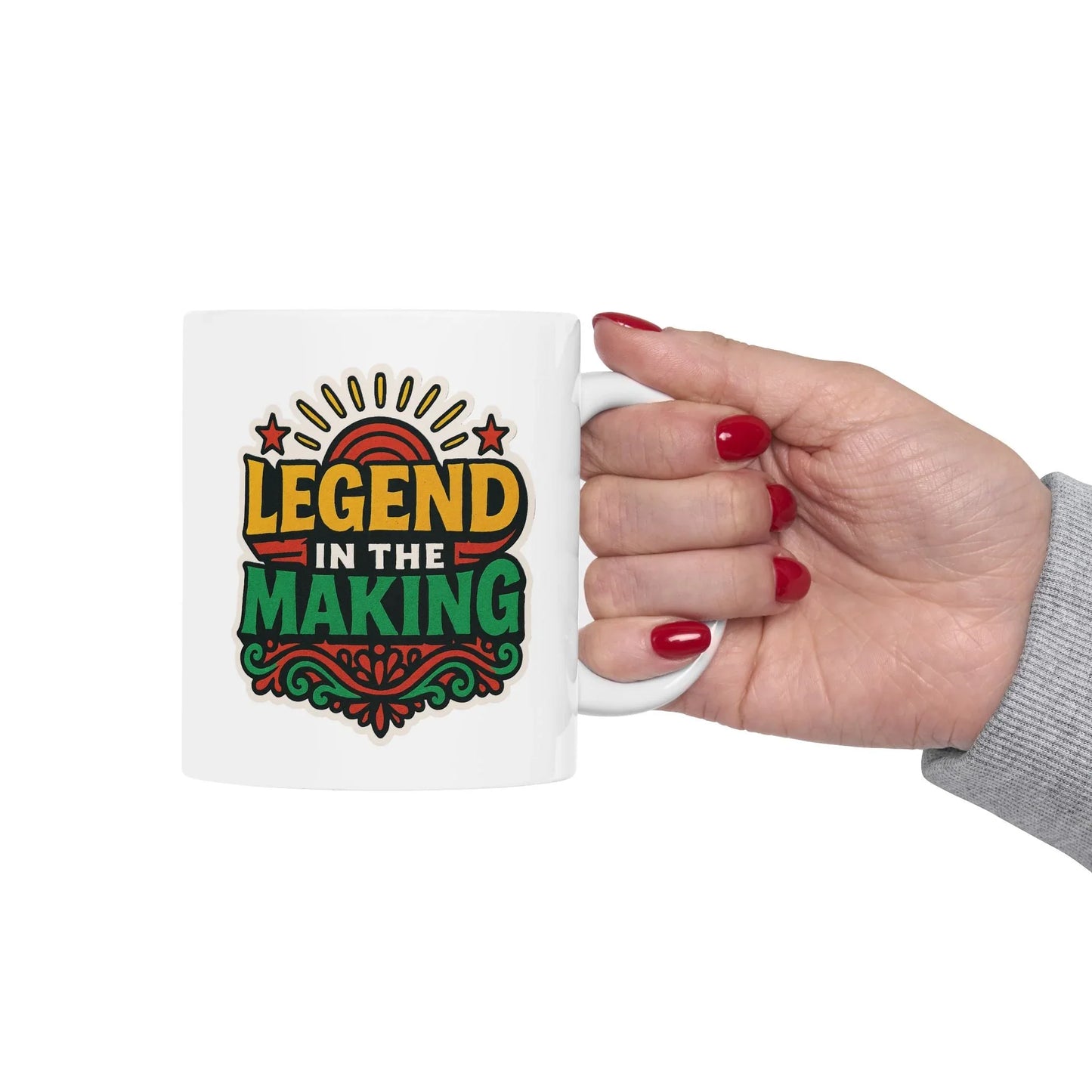Legend in the Making Ceramic Mug (11oz) Leela's Ink