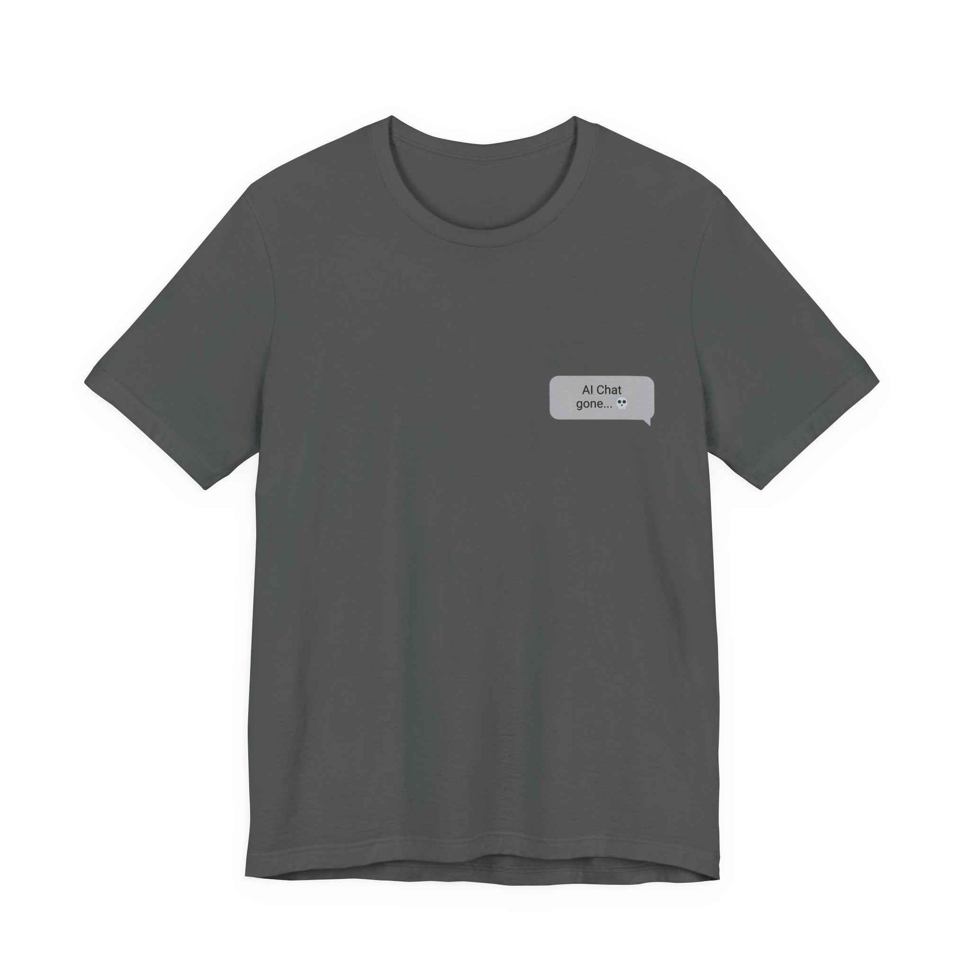 Chat Gone Wild Streetwear Graphic Tee — "should i text them again? please don't."