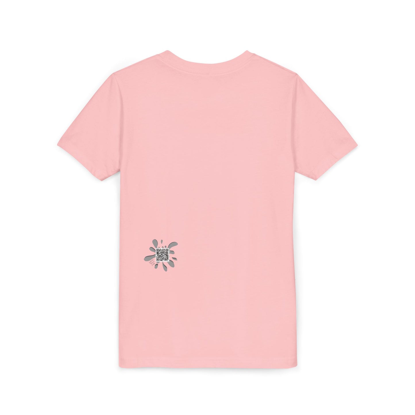 Youth Peace Sign Tee – Handwritten Words of Love & Respect Graphic