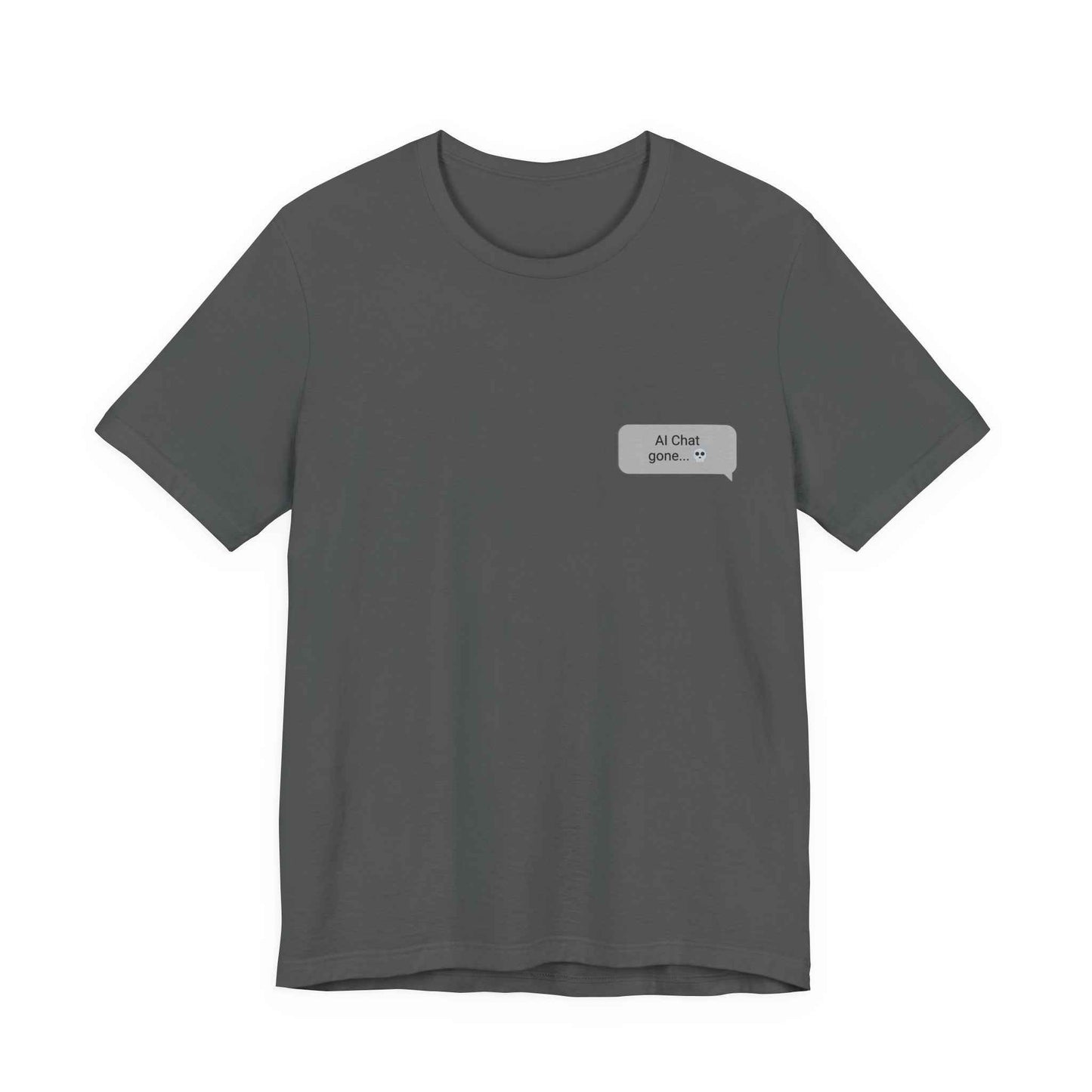 Chat Gone Wild Streetwear Graphic Tee — "is this a good idea? no. next question."