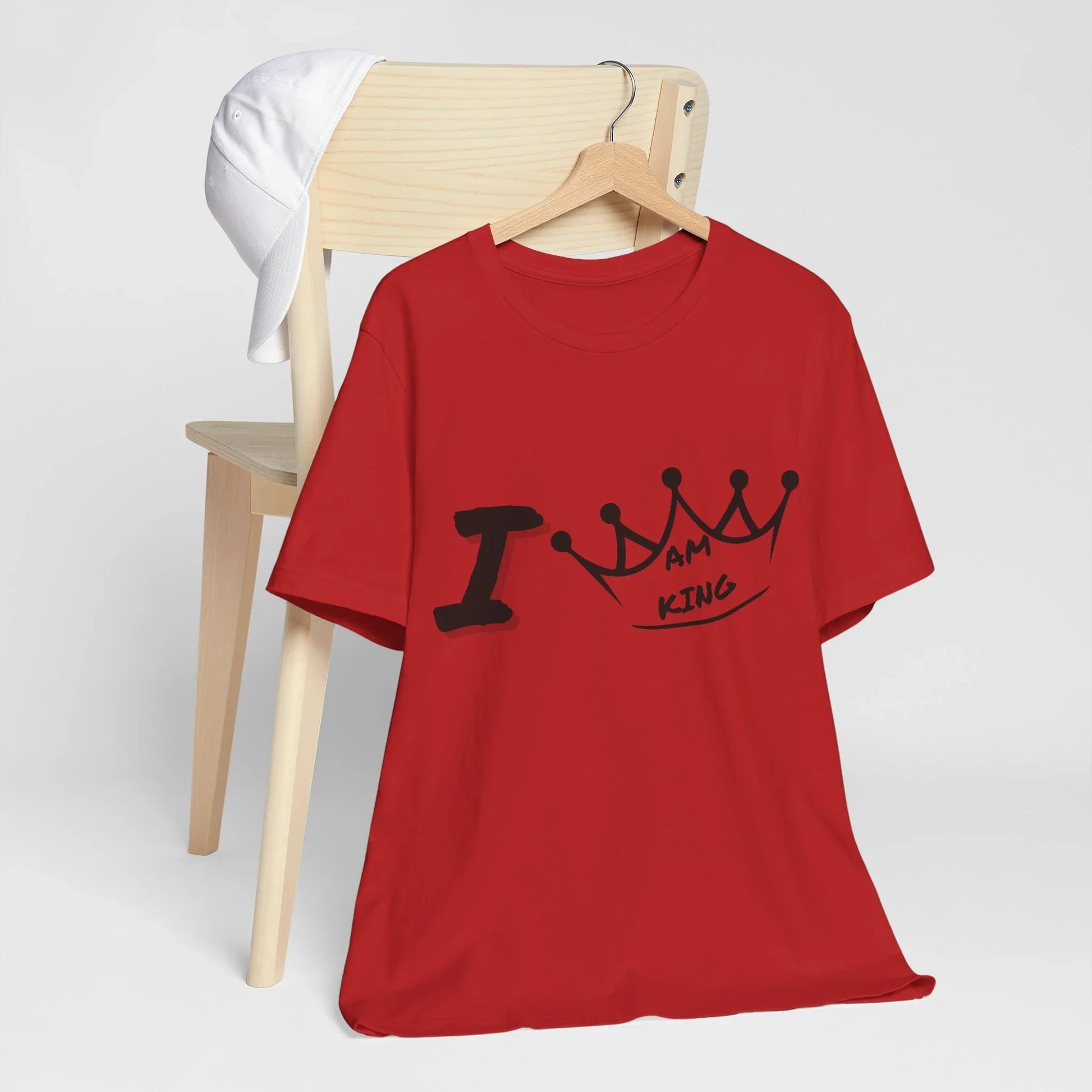 I Am King Crown Graphic Tee – Empowerment Streetwear | Leela's Ink

