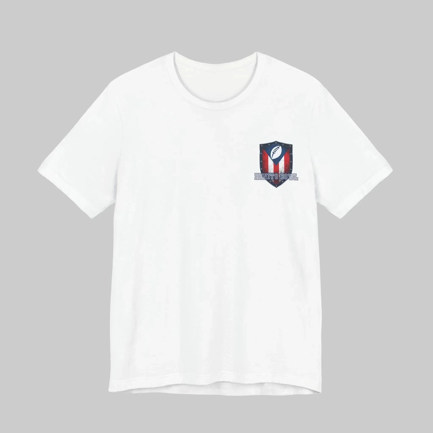 Benito Bowl 2026 Tee — Shield Front, La Isla Back Leela's Ink