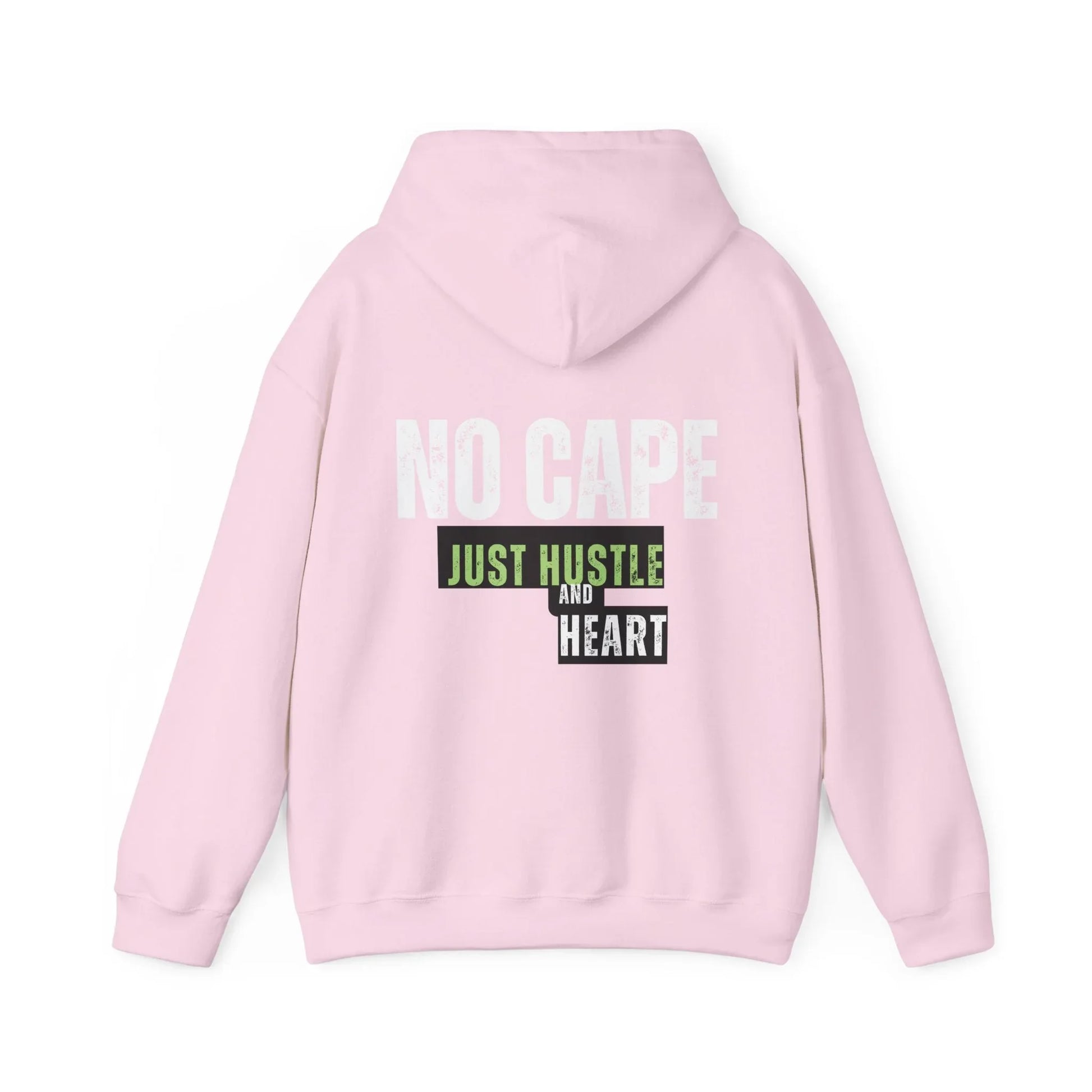 Hustle and Heart Hoodie — "Just Hustle and Heart" Motivational Pullover Printify
