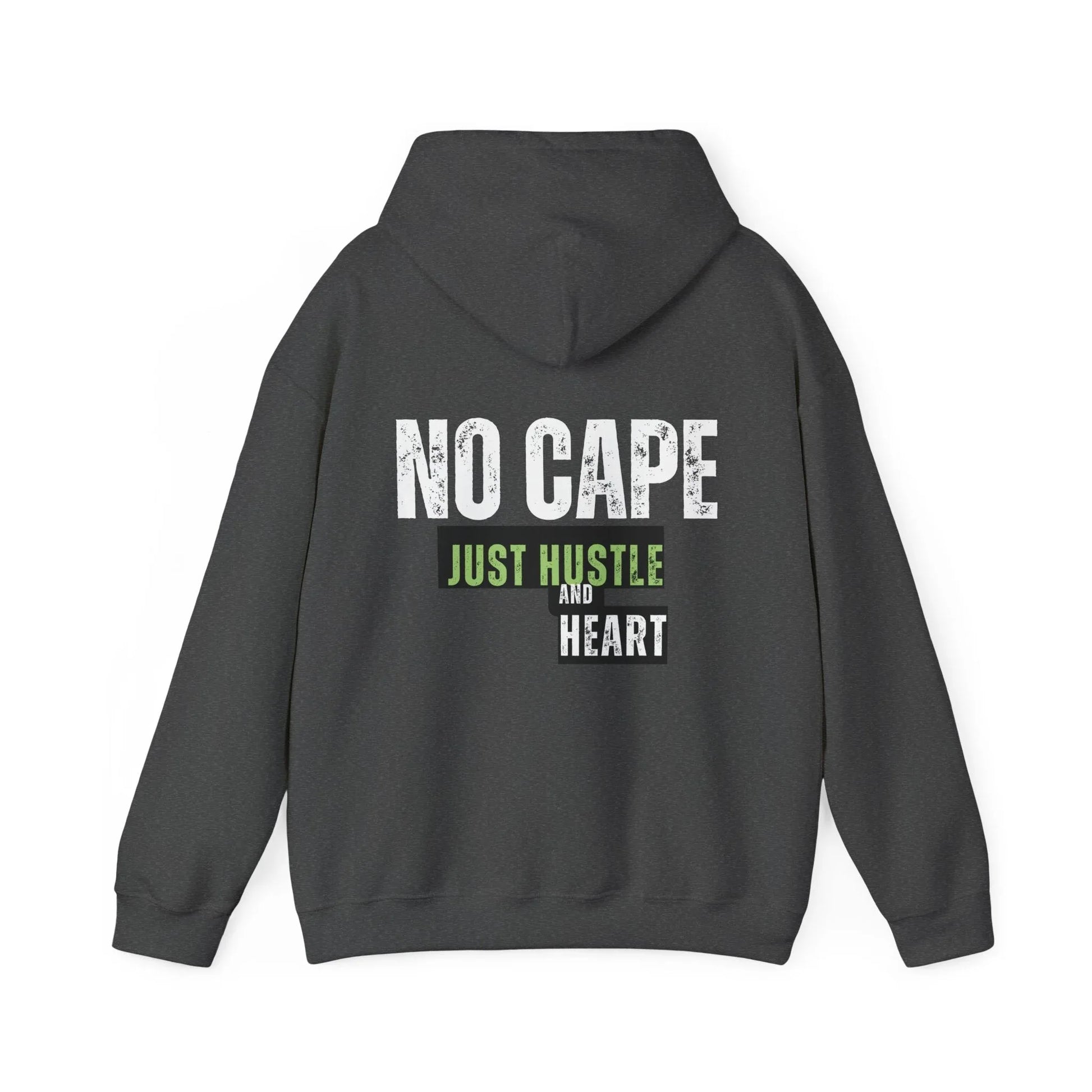 Hustle and Heart Hoodie — "Just Hustle and Heart" Motivational Pullover Printify