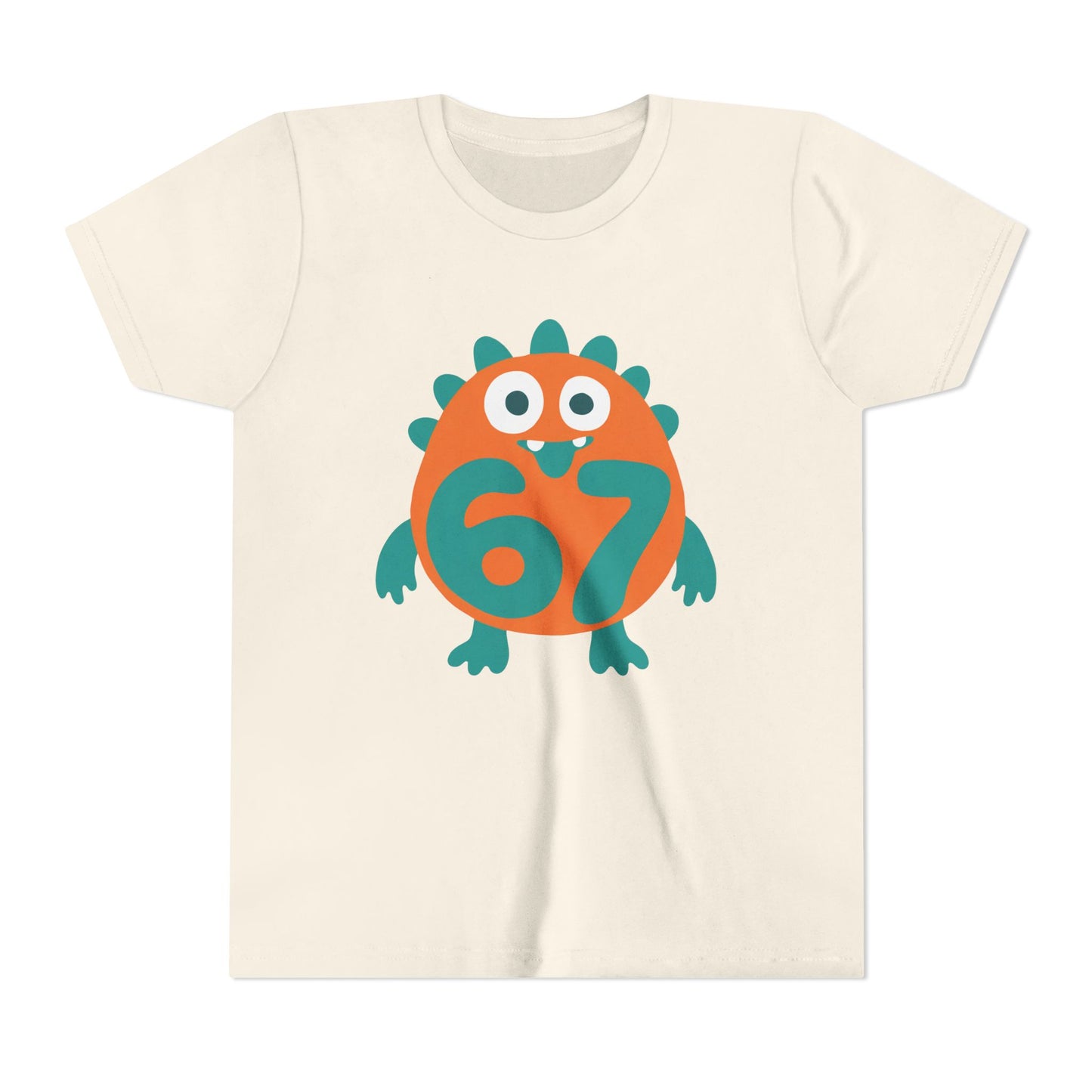 Kids 6/7 Monster flat lay in Natural