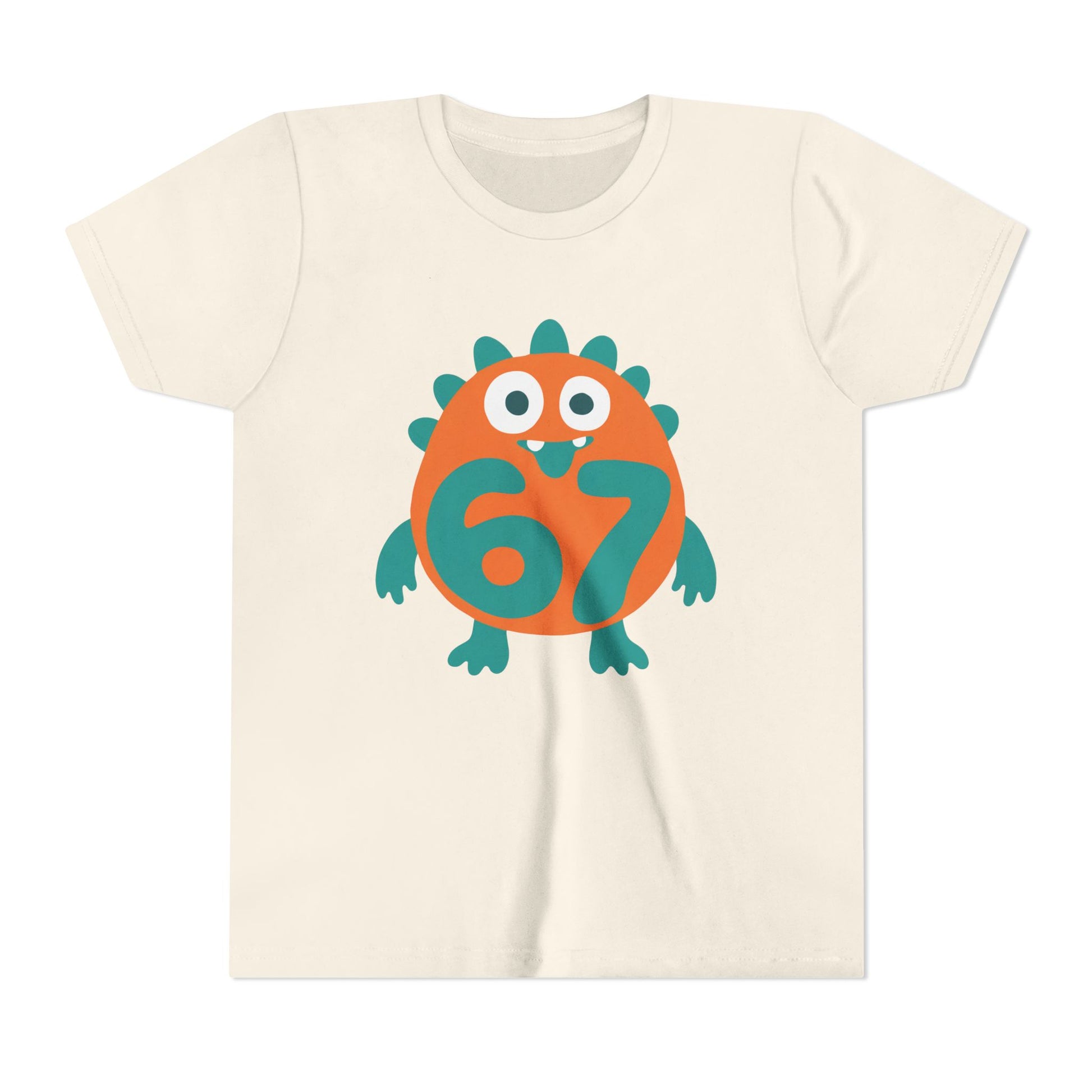 Kids 6/7 Monster flat lay in Natural