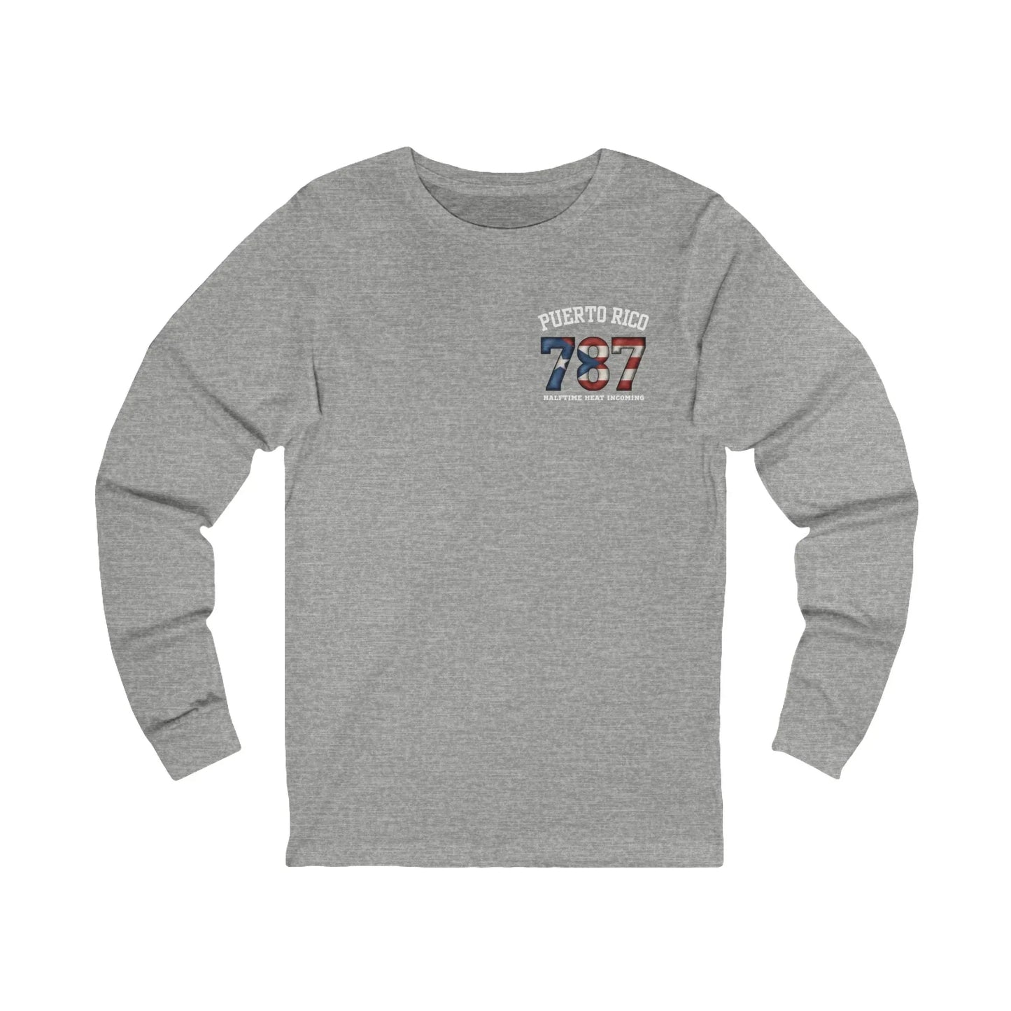 Halftime Heat 2026 — Puerto Rico Pride x New England Spirit Long Sleeve Tee Leela's Ink