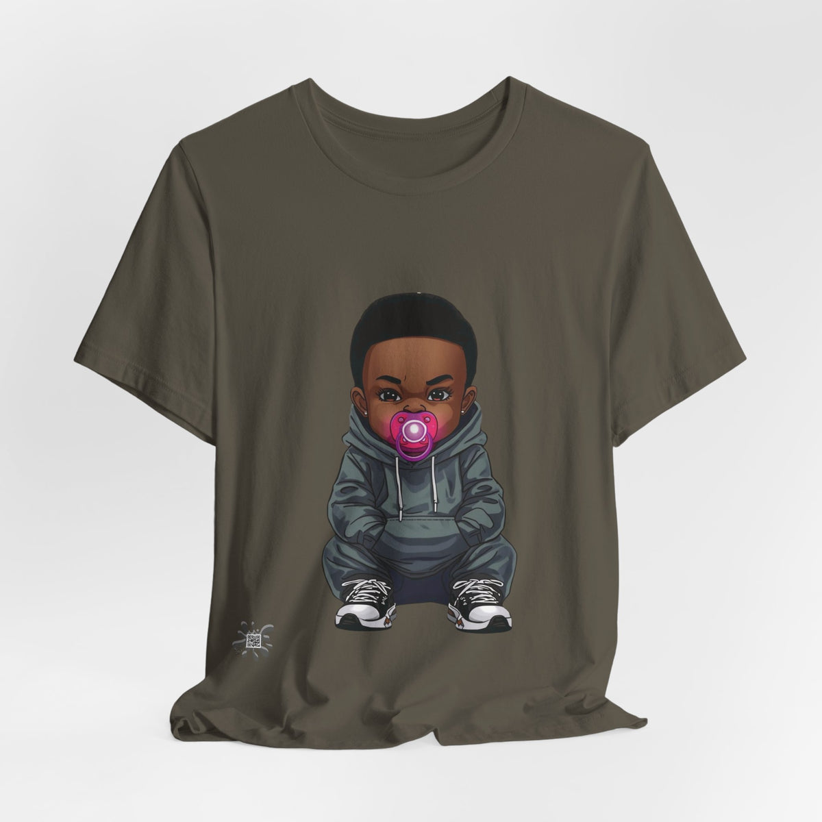 Uzi Baby "Baby Boy" Graphic T-Shirt | Urban Streetwear T-Shirt | Leela's Ink