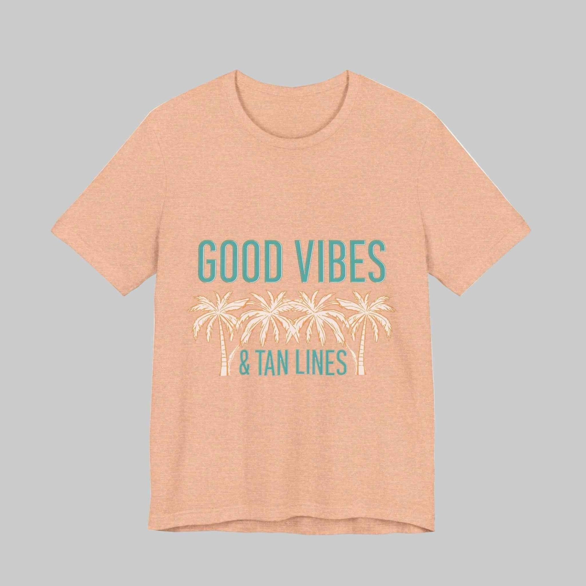 Good Vibes & Tan Lines Beach Tee
