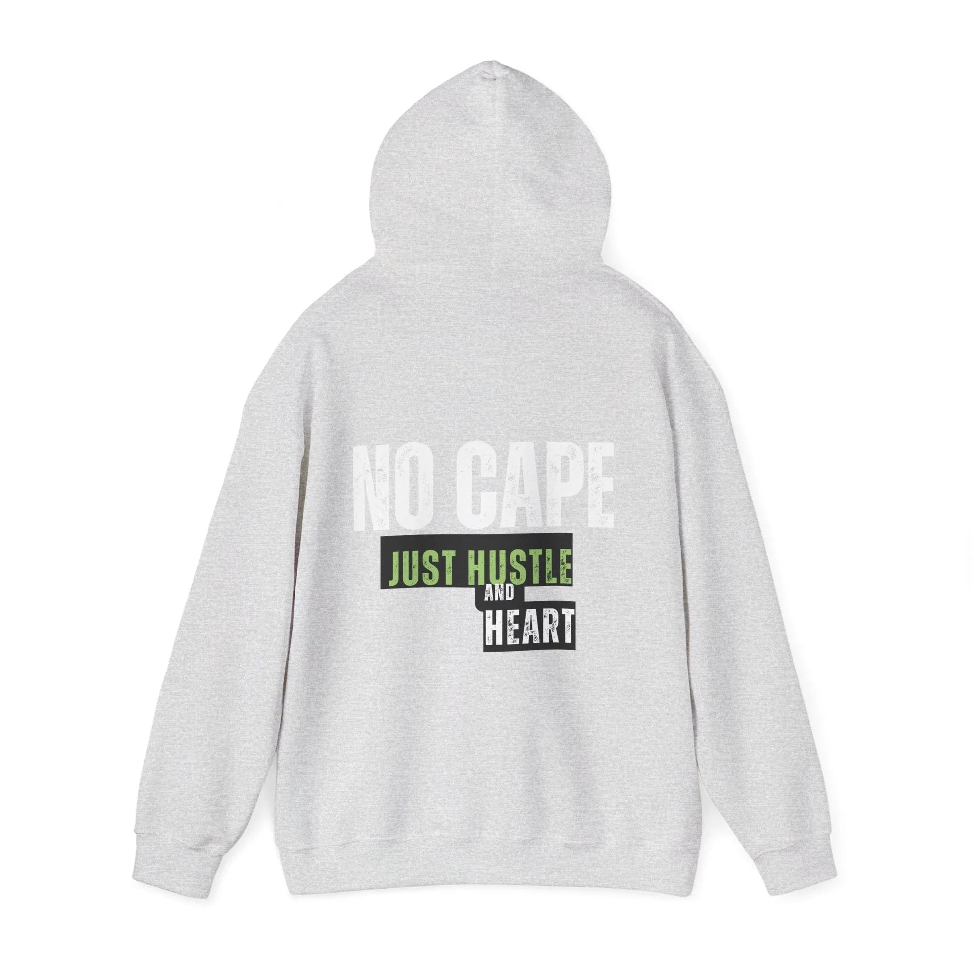 Hustle and Heart Hoodie — "Just Hustle and Heart" Motivational Pullover Printify