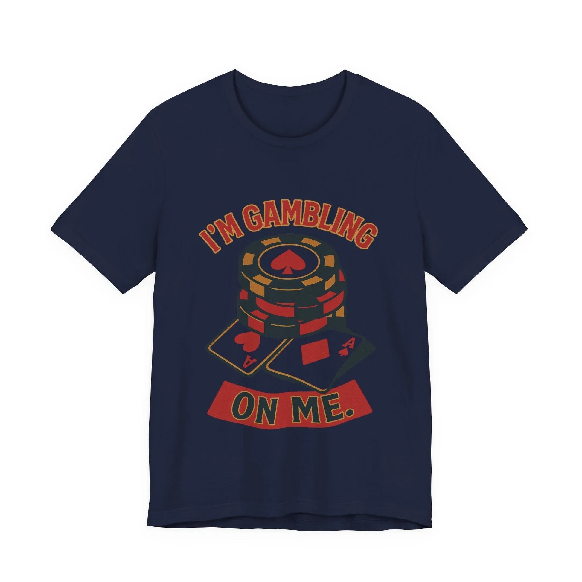 I'm Gambling on Me Tee — Crowned Ace Back Print Leela's Ink