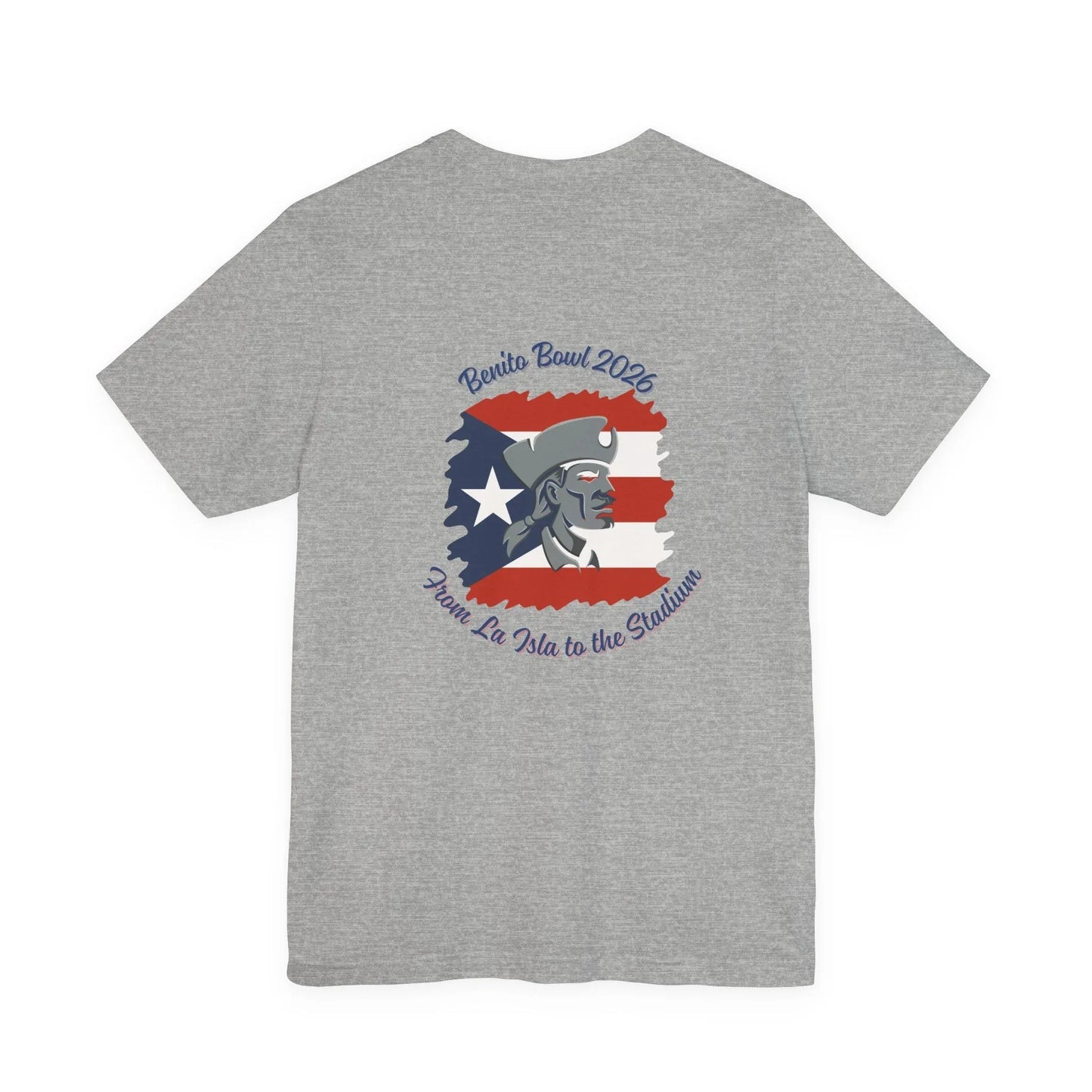Benito Bowl 2026 Tee — Shield Front, La Isla Back Leela's Ink
