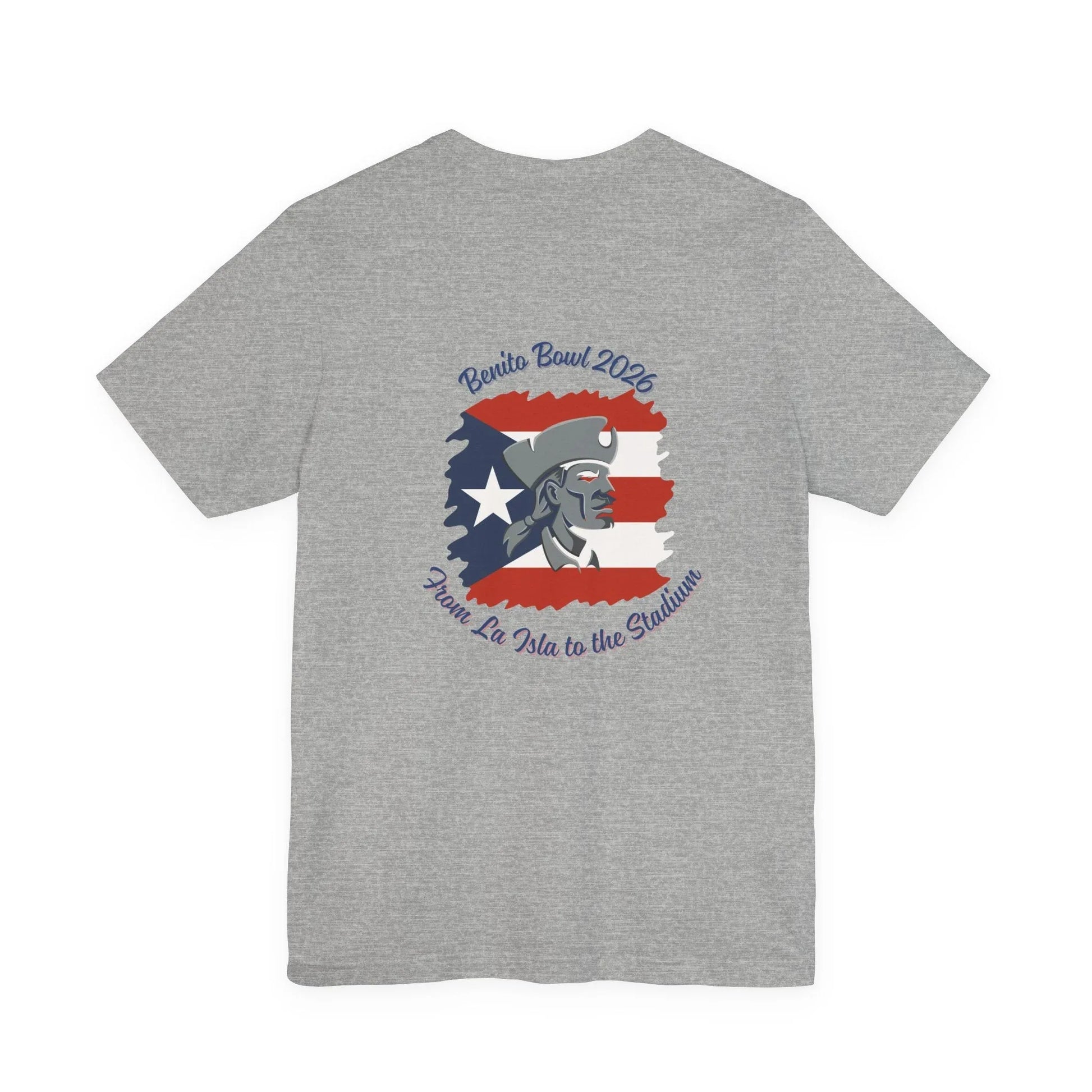 Benito Bowl 2026 Tee — Shield Front, La Isla Back Leela's Ink