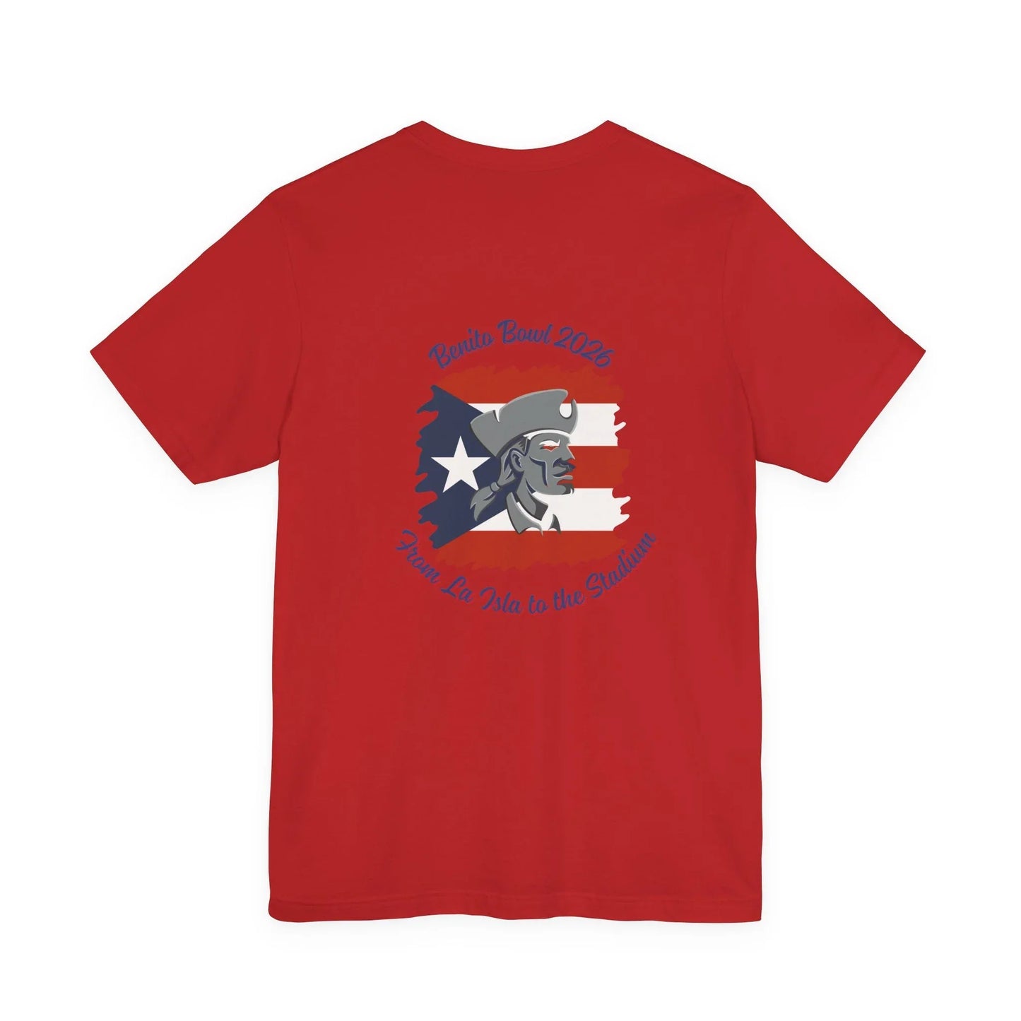 Benito Bowl 2026 Tee — Shield Front, La Isla Back Leela's Ink