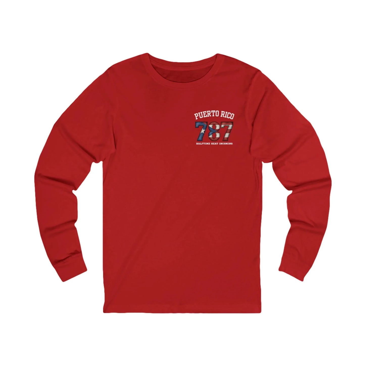 Halftime Heat 2026 — Puerto Rico Pride x New England Spirit Long Sleeve Tee Leela's Ink