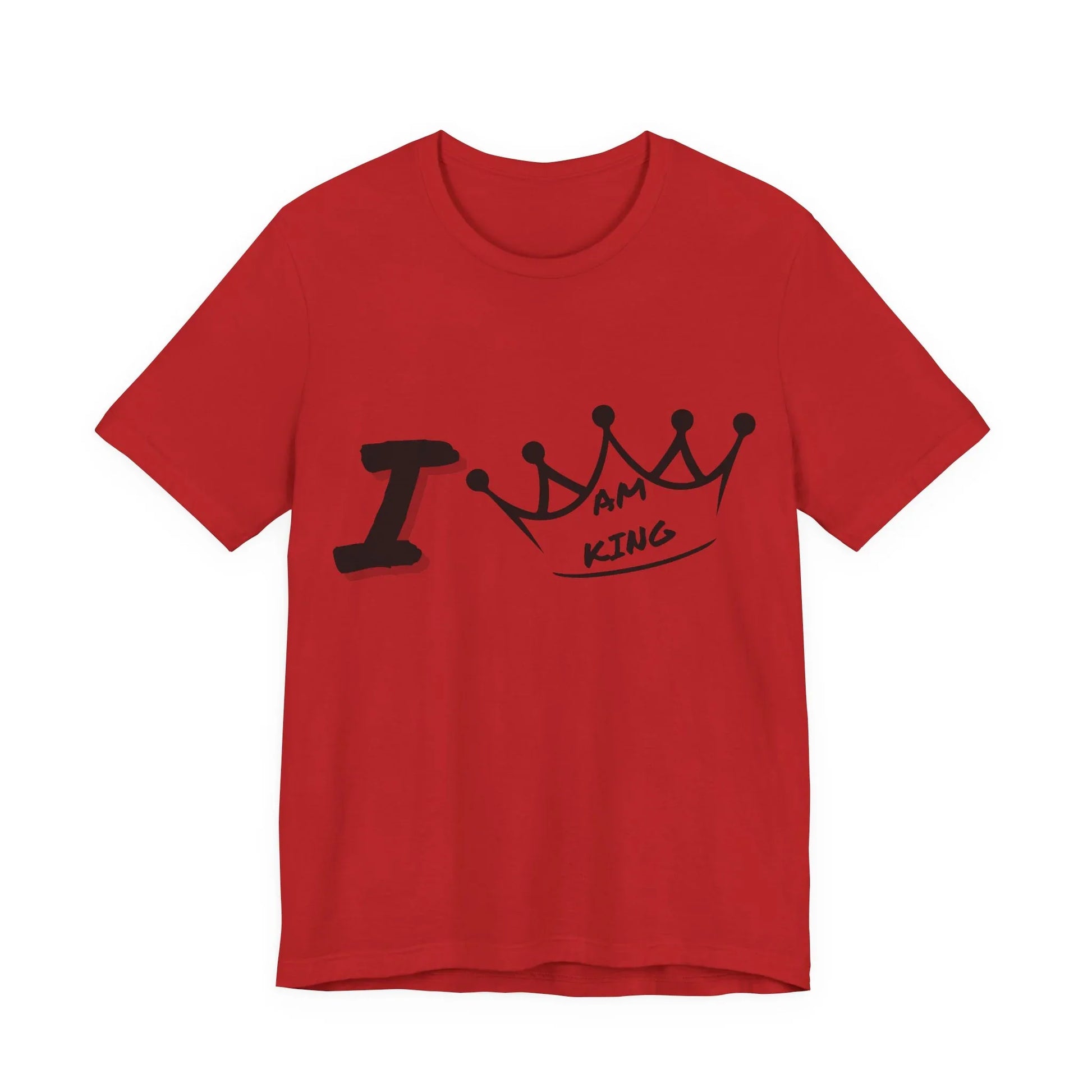 I Am King Crown Graphic Tee – Empowerment Streetwear | Leela's Ink

