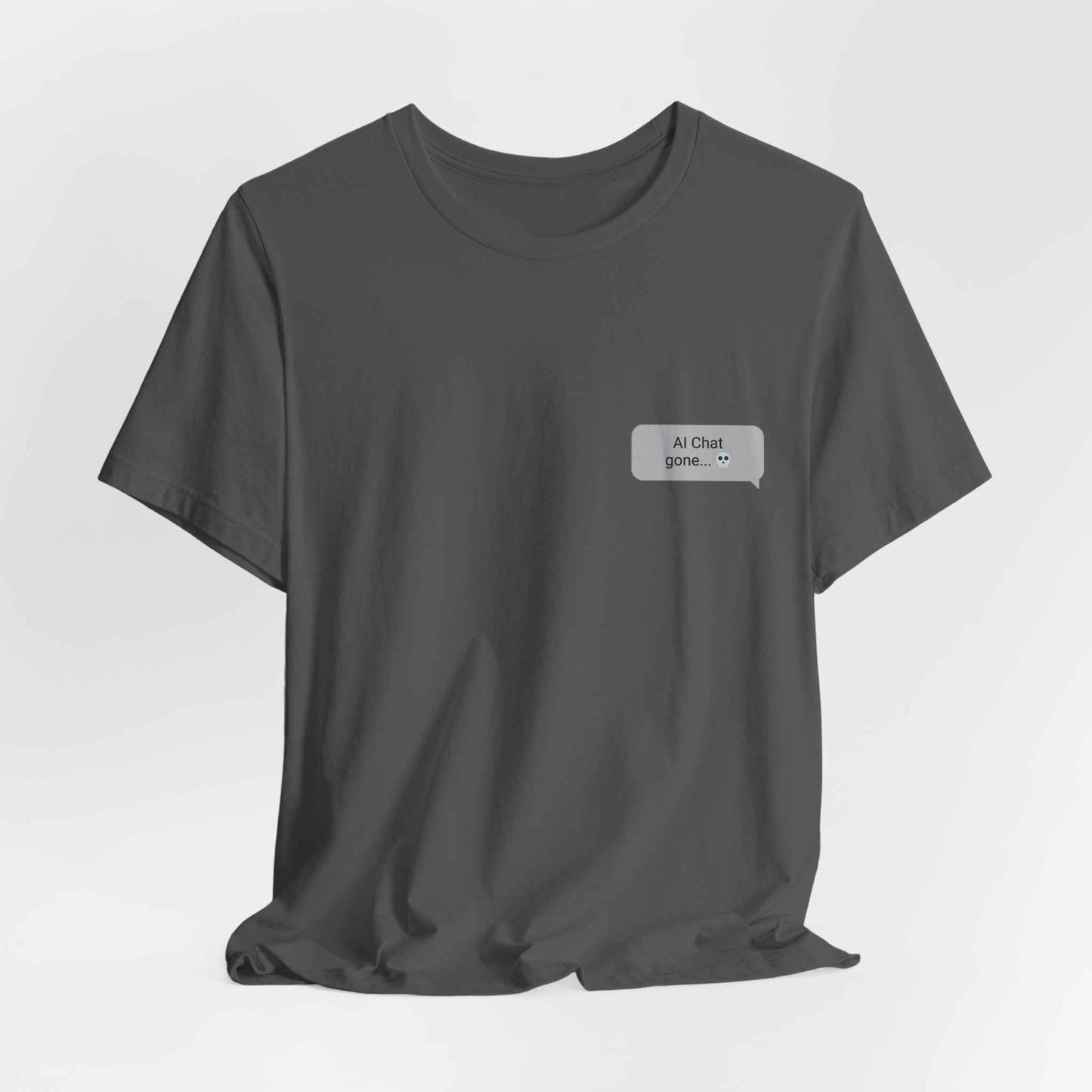 Chat Gone Wild Streetwear Graphic Tee — "should i text them again? please don't."