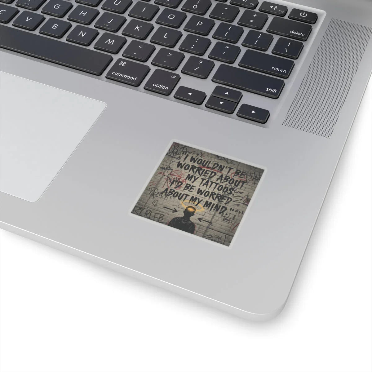 Mind Over Ink Sticker | White Edge Leela's Ink