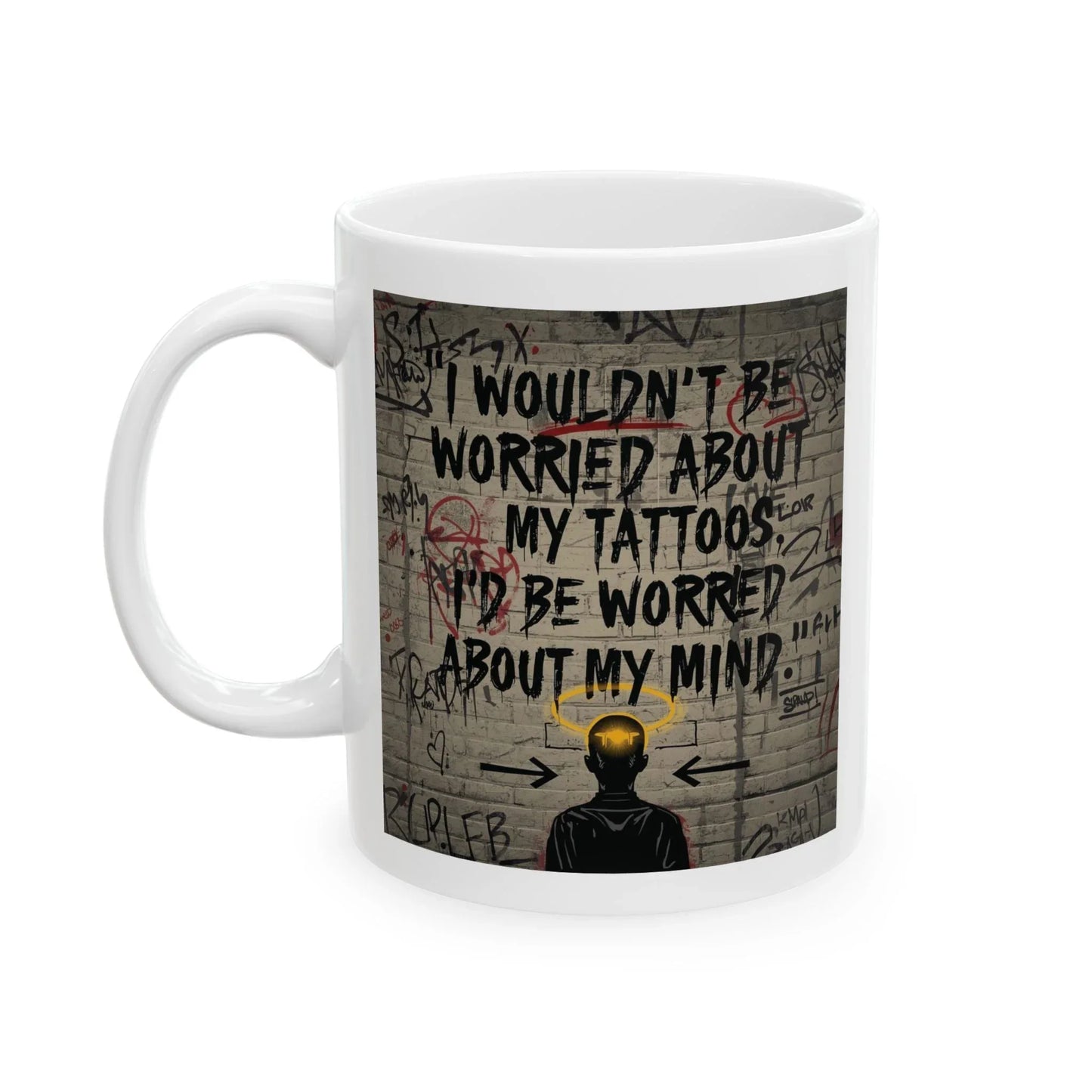 Mind Over Ink Ceramic Mug Leela's Ink