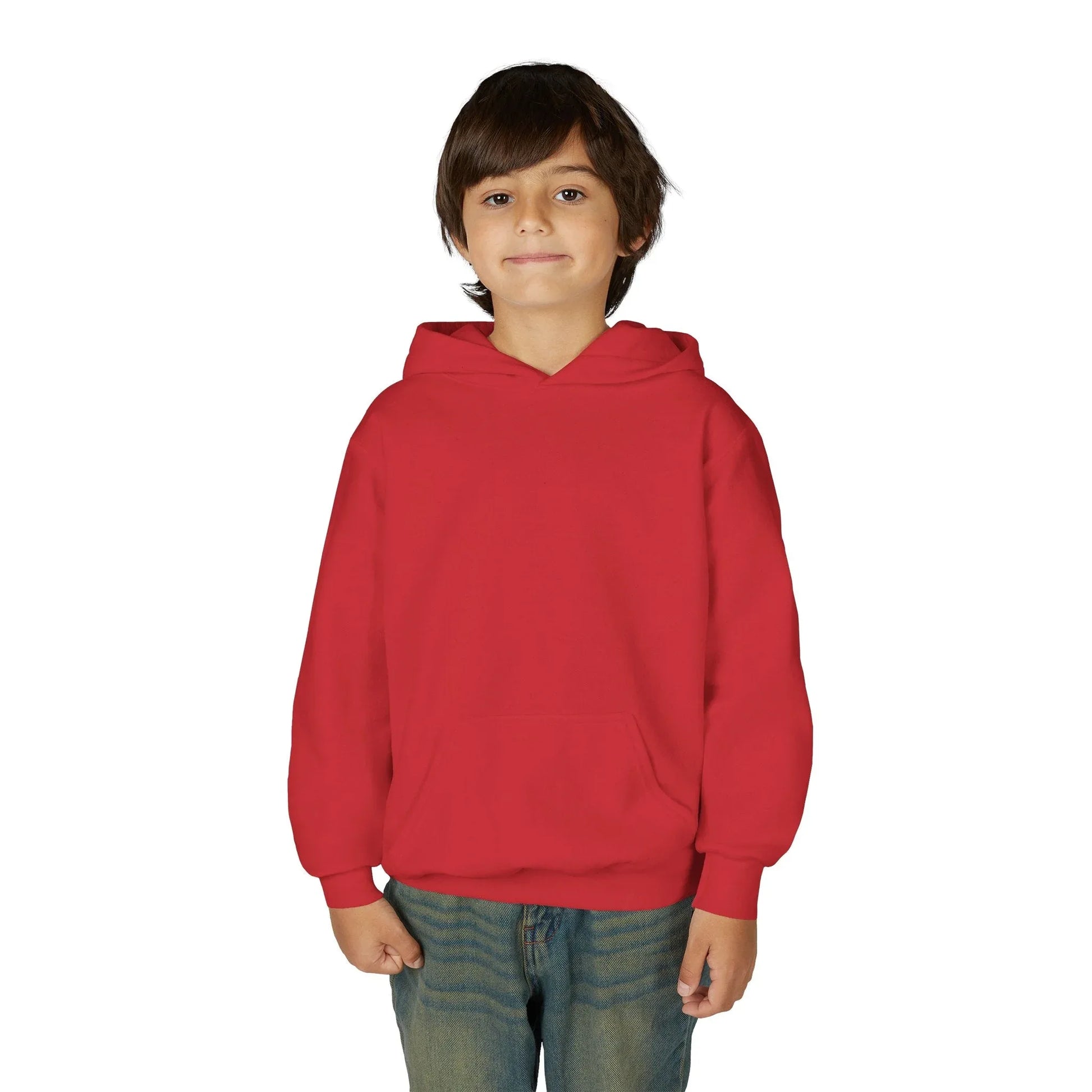 Youth Hoodie — "What Tha" Funny Kid Expression Graphic Pullover Printify