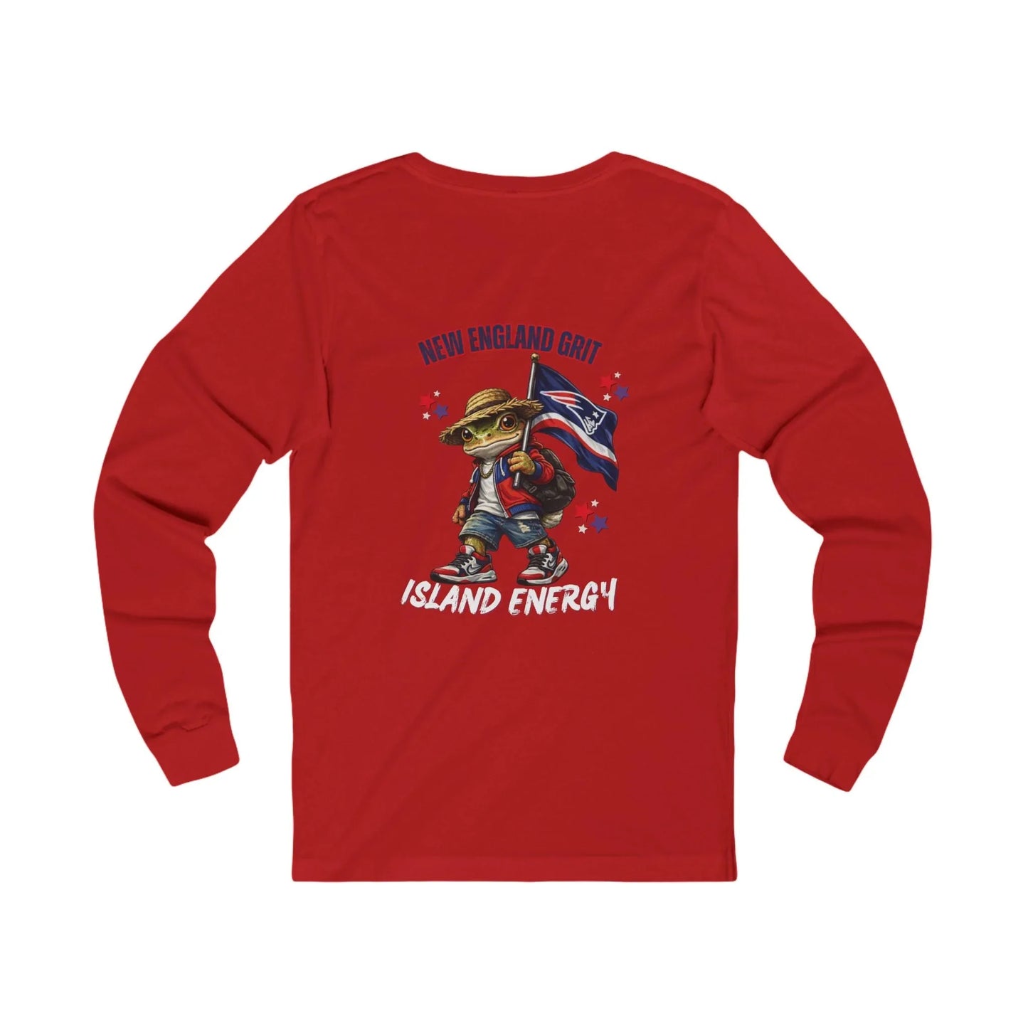 Halftime Heat 2026 — Puerto Rico Pride x New England Spirit Long Sleeve Tee Leela's Ink