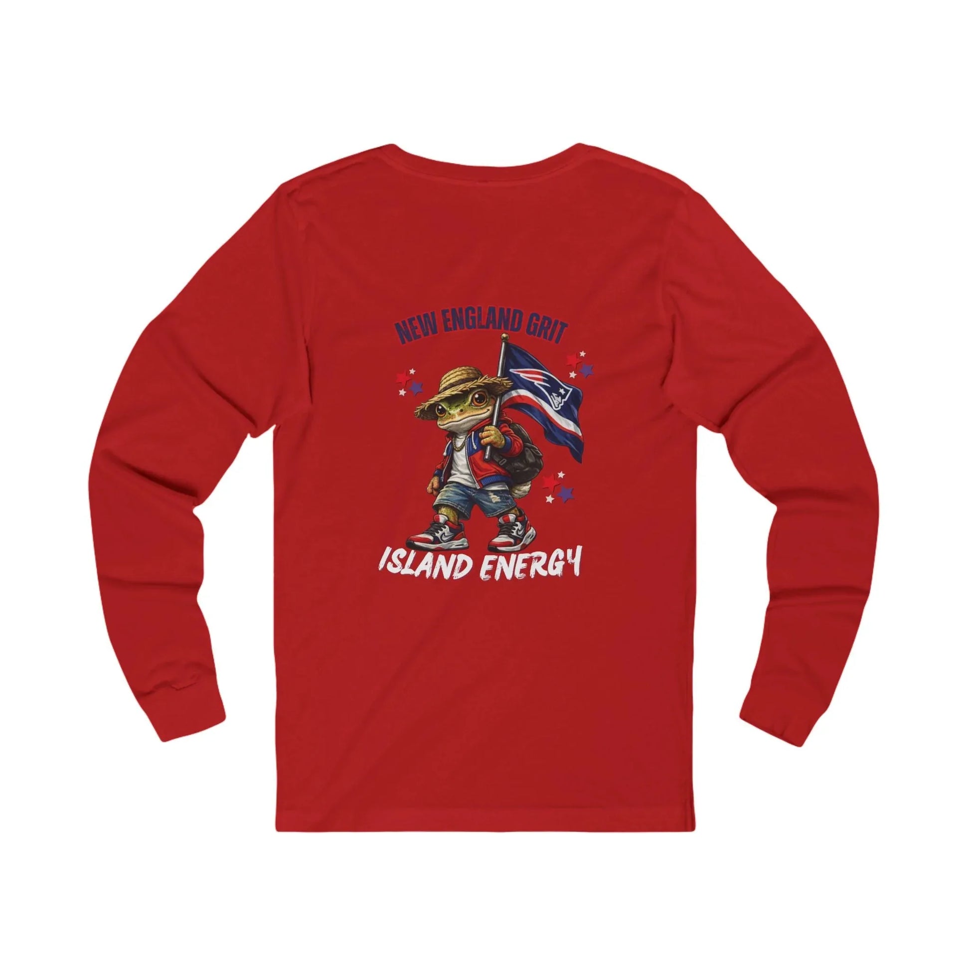 Halftime Heat 2026 — Puerto Rico Pride x New England Spirit Long Sleeve Tee Leela's Ink