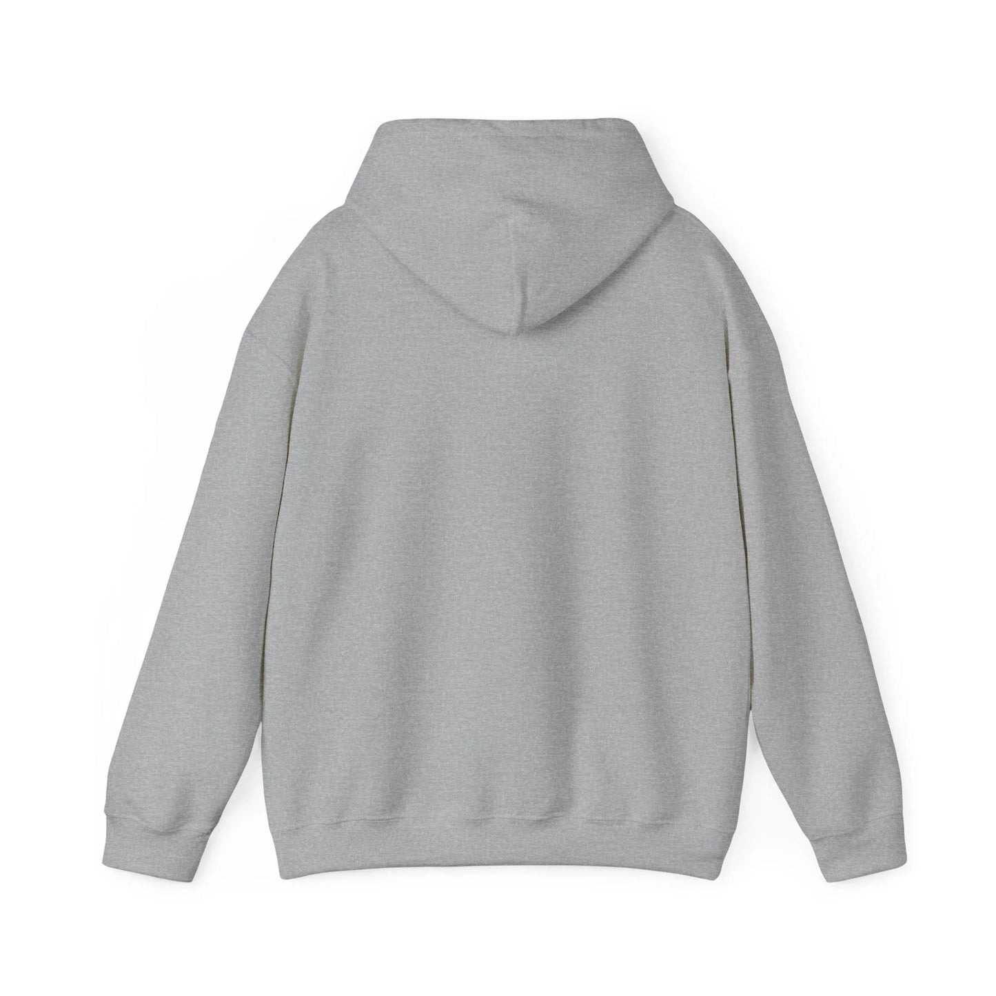 Hoodie — “Just Hustle and Heart” Motivational Pullover Printify