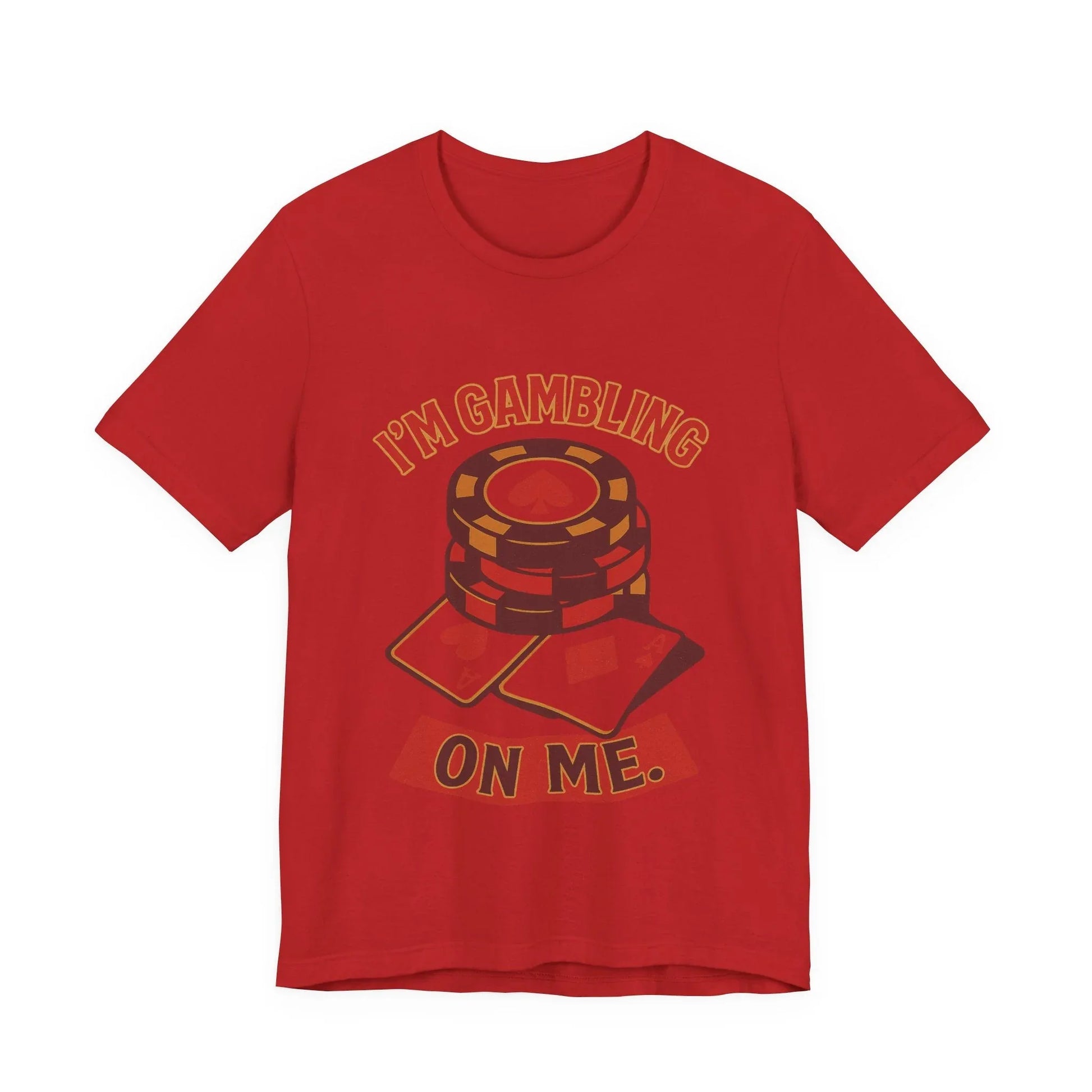 I'm Gambling on Me Tee — Crowned Ace Back Print Leela's Ink