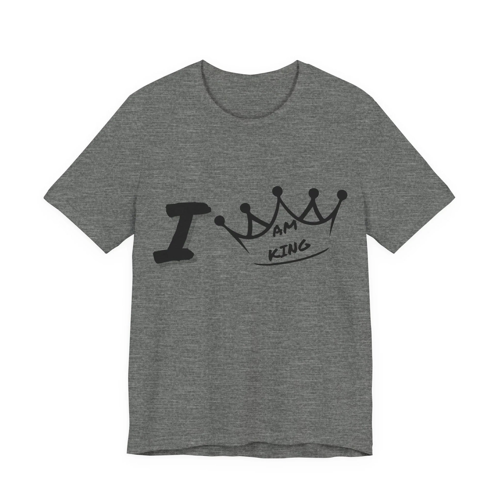 I Am King Crown Graphic Tee – Empowerment Streetwear | Leela's Ink

